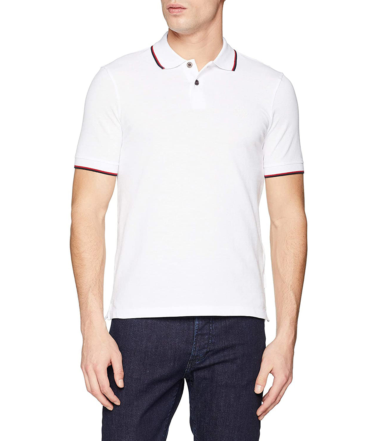 Armani Exchange Polo Manica Corta Uomo Mod. 8NZF75 Z8M5Z 1100 White Bianco