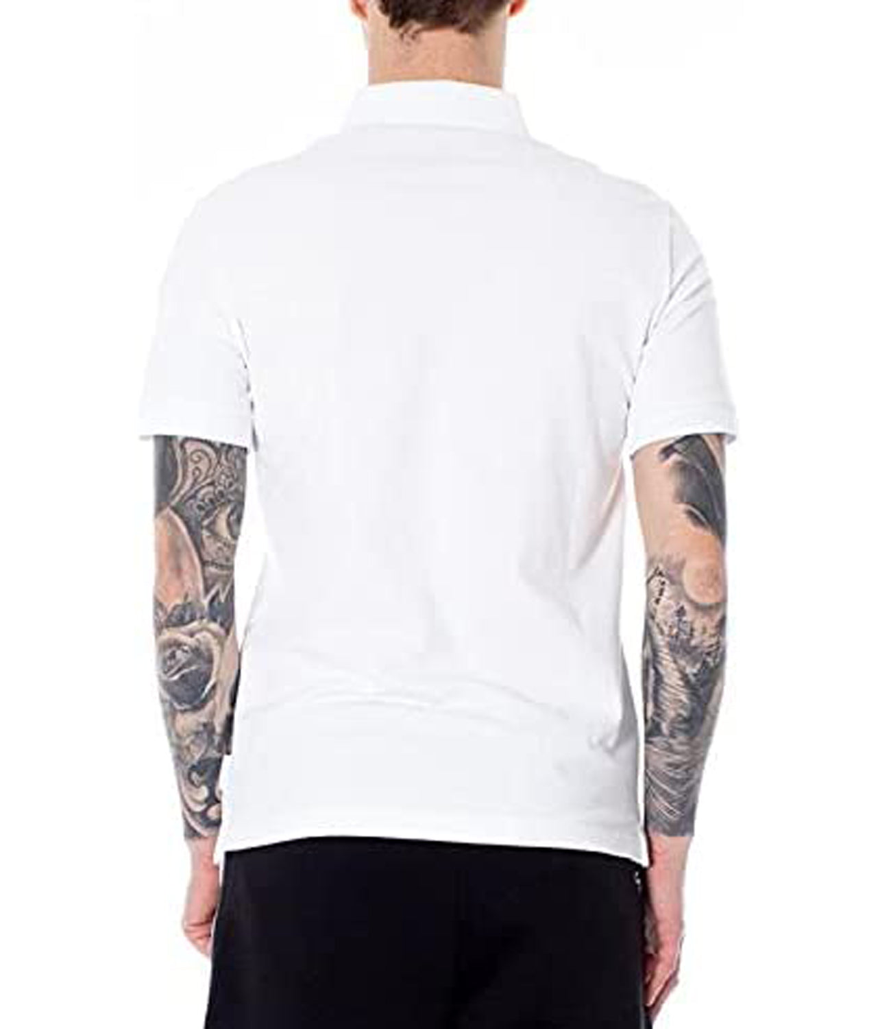 Armani Exchange Polo Manica Corta Uomo Mod. 8NZF75 Z8M5Z 1100 White Bianco