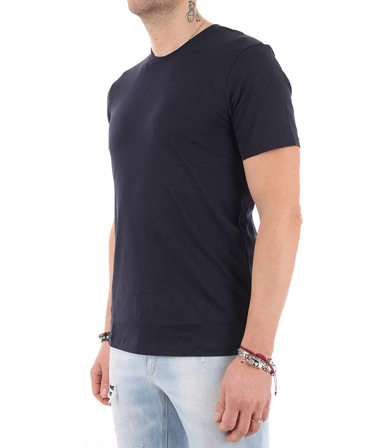 T-shirt Armani Exchange Mod. 8NZT74 ZJA5Z 1510 Uomo Blu