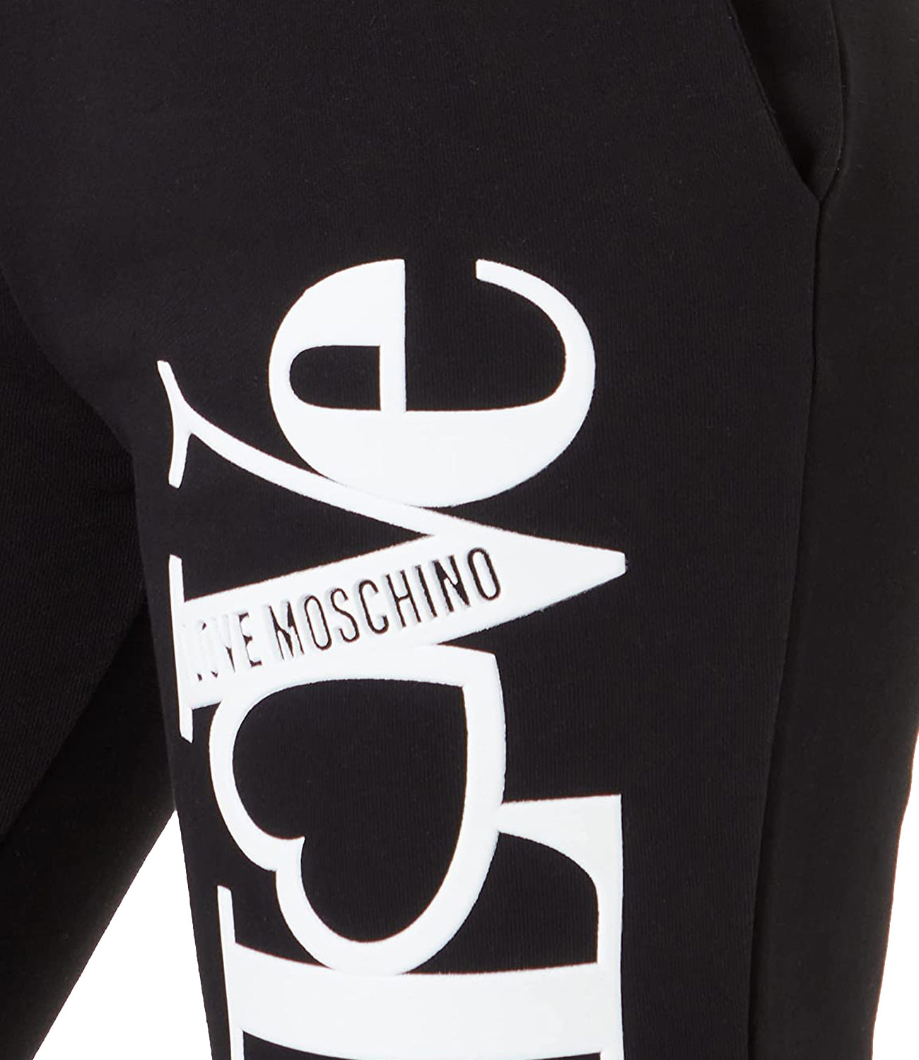 Love Moschino Pantalone joggers Donna Mod. W155606 M4266 C74 Nero