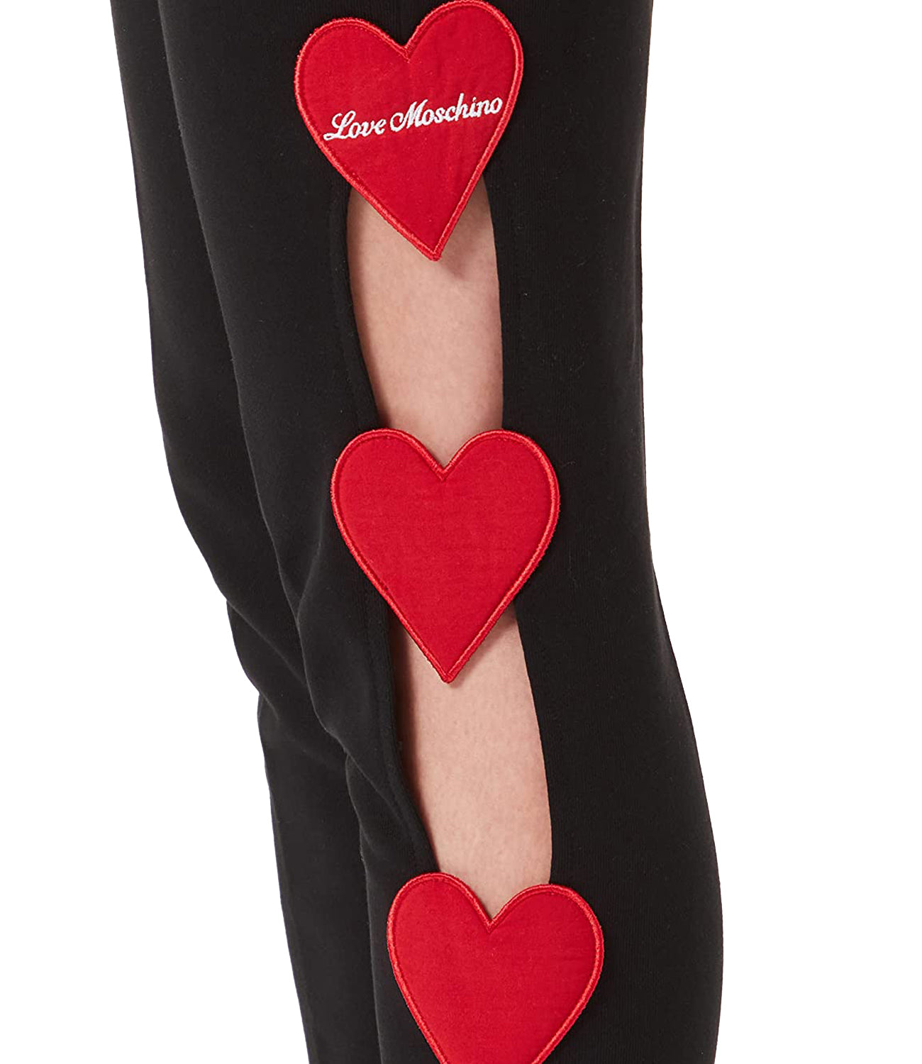Love Moschino Pantalone joggers Donna Mod. W1588 M4266 C74 Nero