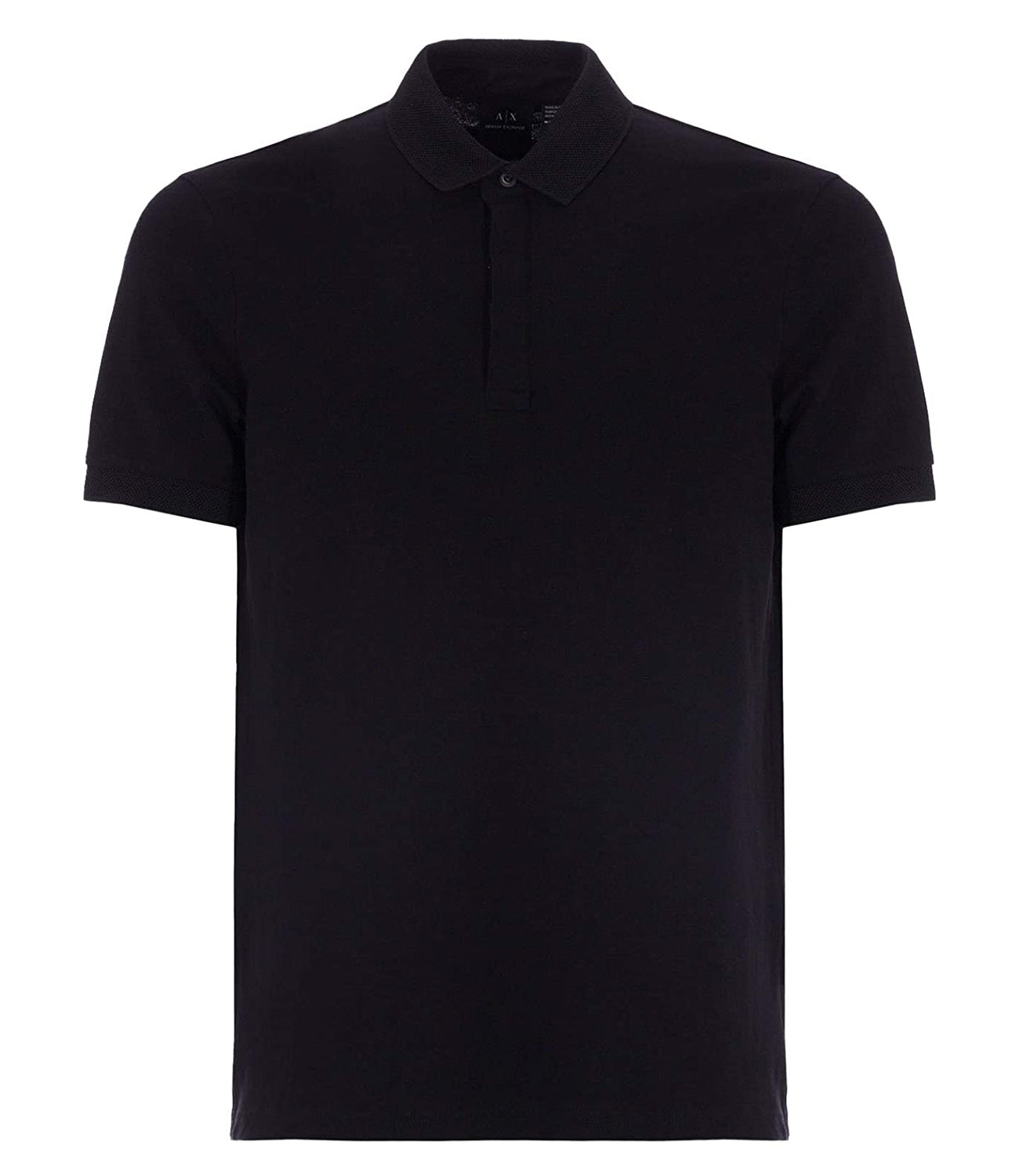 A|X Armani Exchange Polo Manica corta Uomo Mod. 8NZF91 ZJ81Z 1200 Black Nero