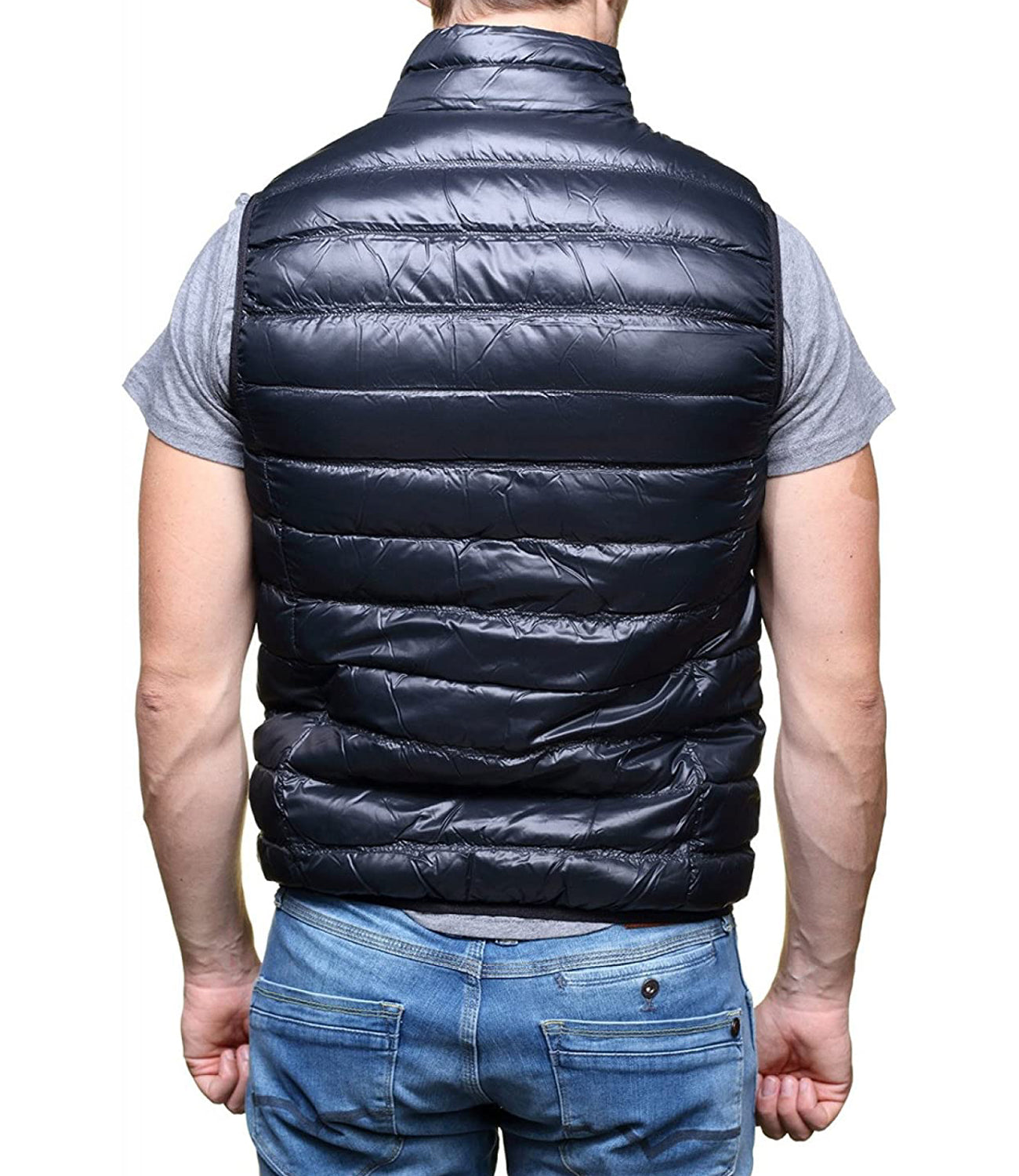 Ea7 Emporio Armani Smanicato Uomo Mod. 8NPQ01 PN29Z 1578 Blu