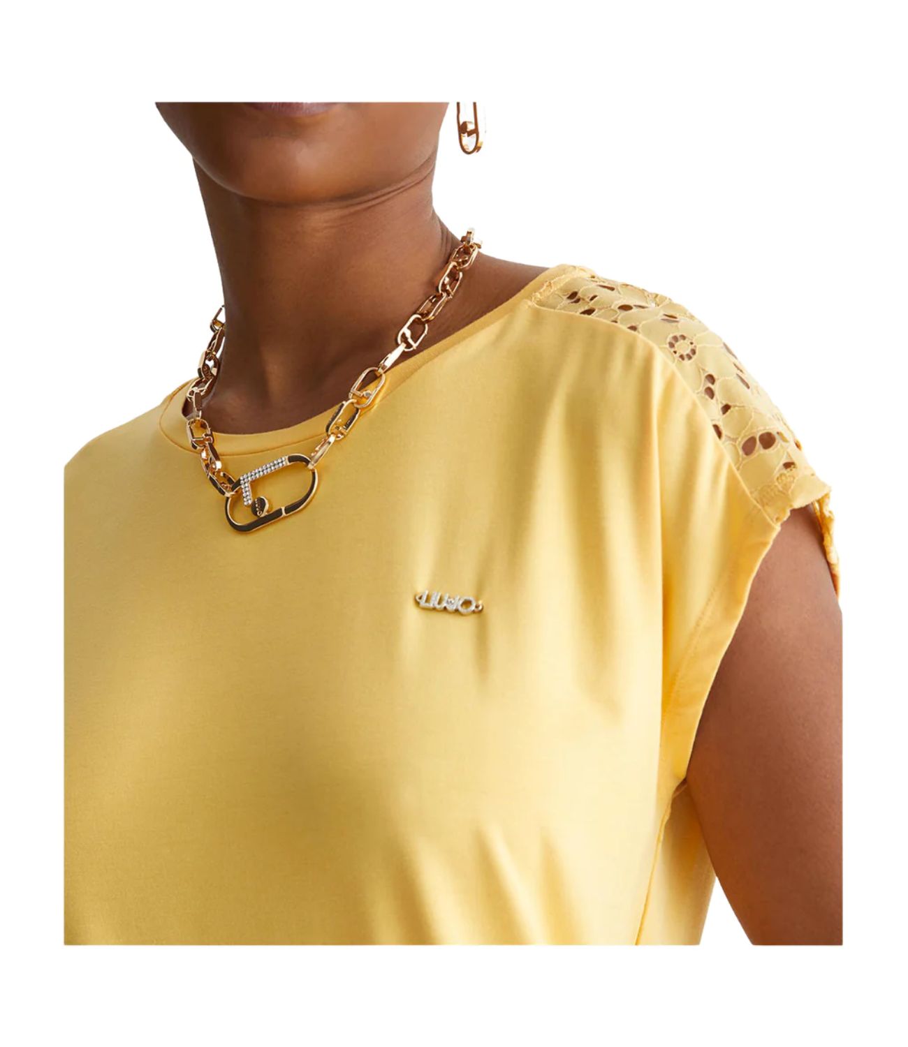 Liu Jo Liu Jo T-shirt Donna Mod. TA3194 J6998 30935 Giallo