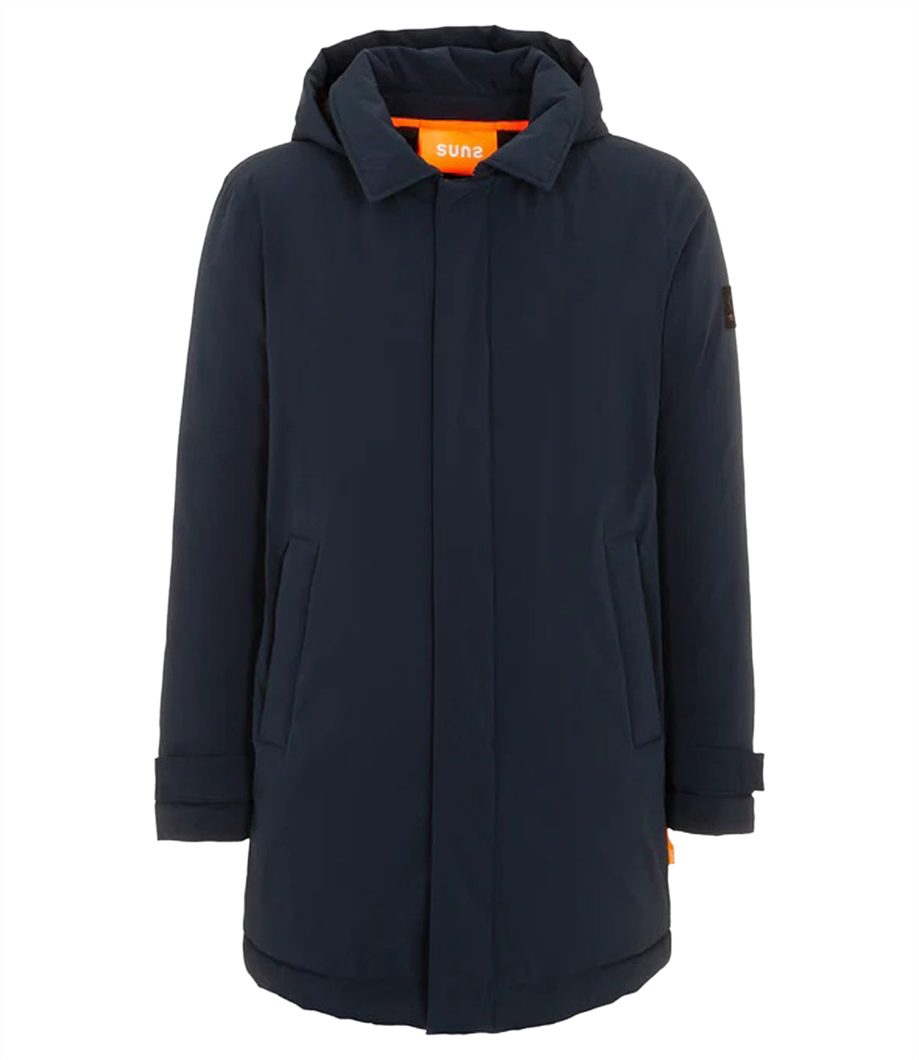 SunS Giubbotto lungo Uomo Mod. SICLAIR LONDON 33036U Navy Blu