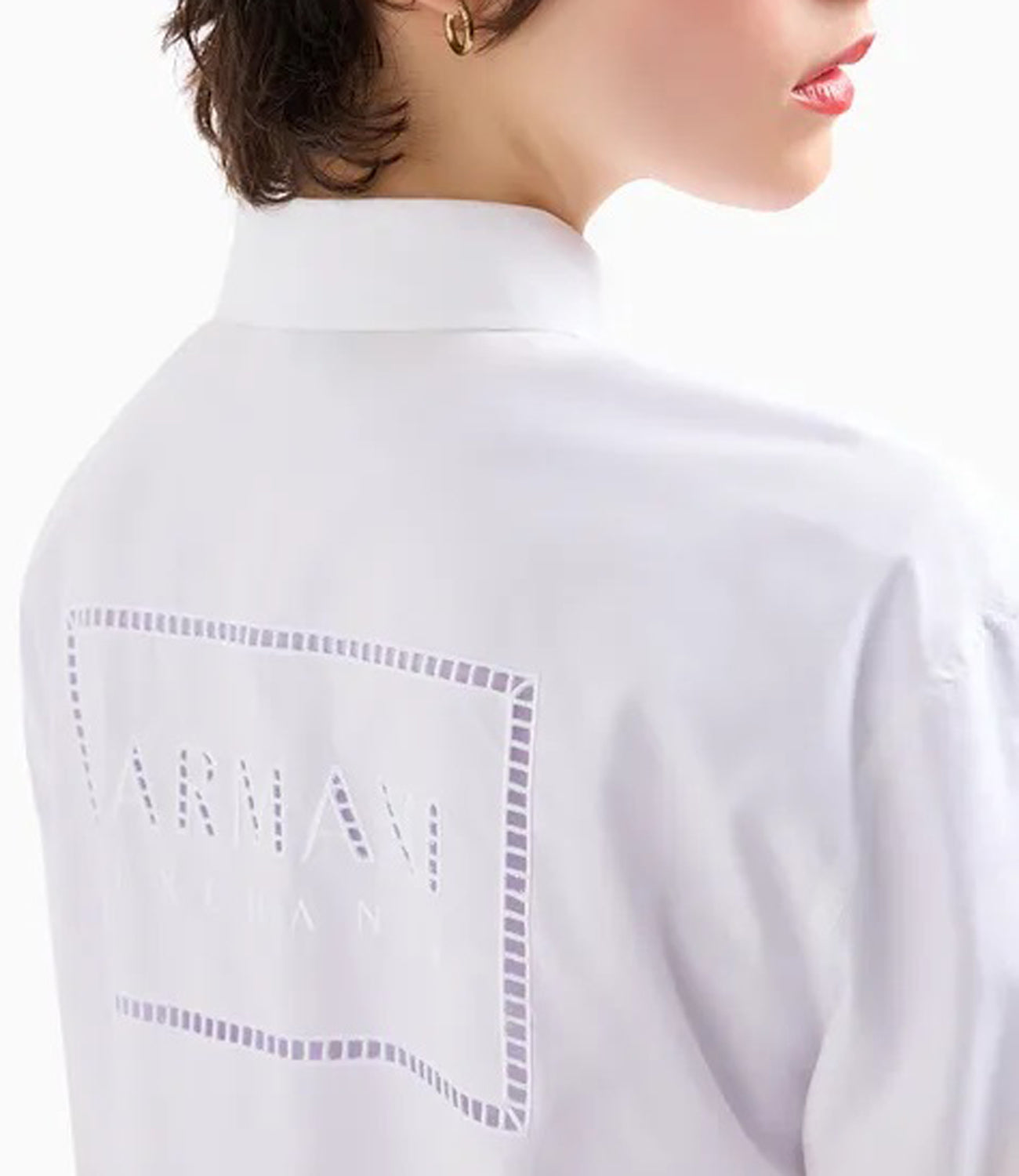 A|X Armani Exchange Camicia m/l Donna Mod. 3DYC27 YN4RZ 1000 WHITE Bianco
