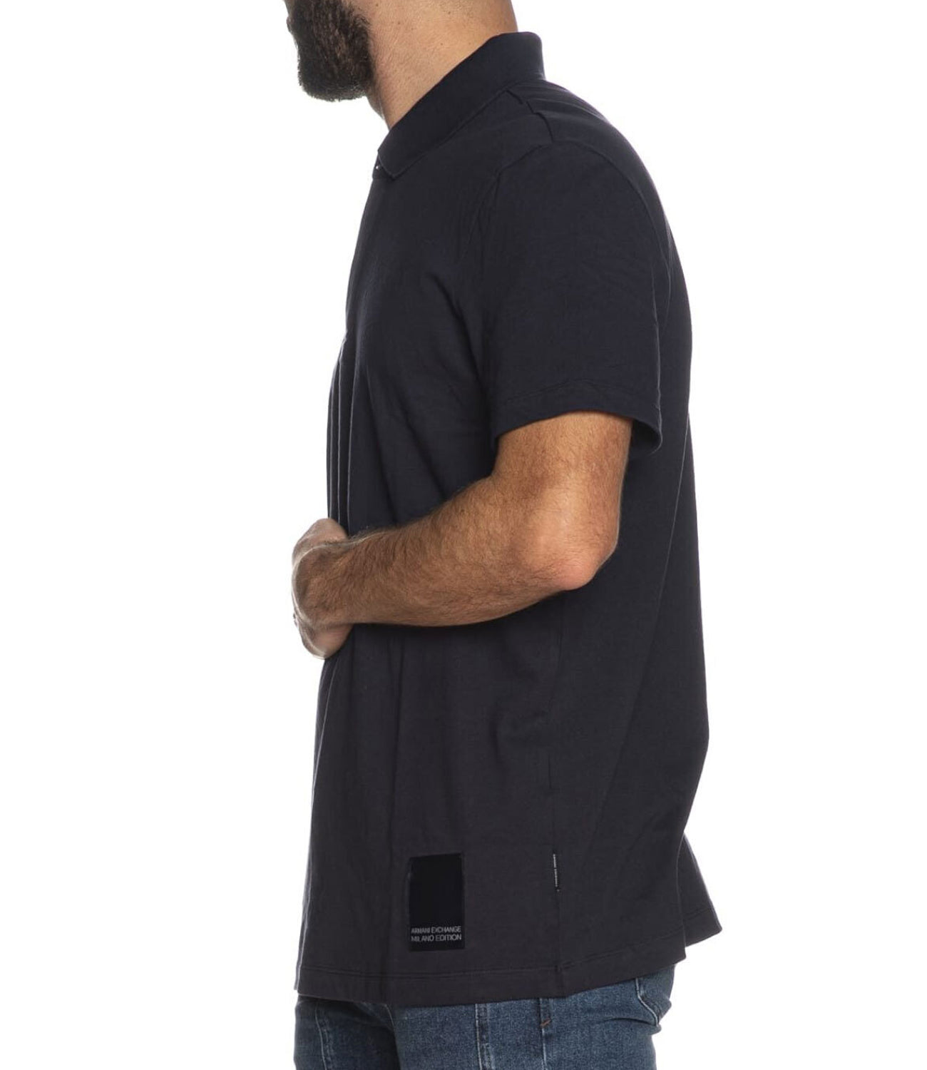 A|X Armani Exchange Polo M/C Uomo Mod. 3DZFHH ZJXHZ 15CX Blu