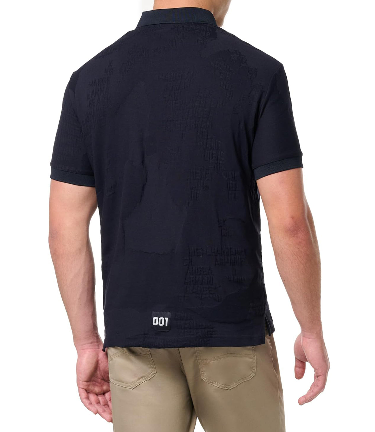A|X Armani Exchange Polo M/C Uomo Mod. 3DZFLG ZJ85Z 55JK Blu