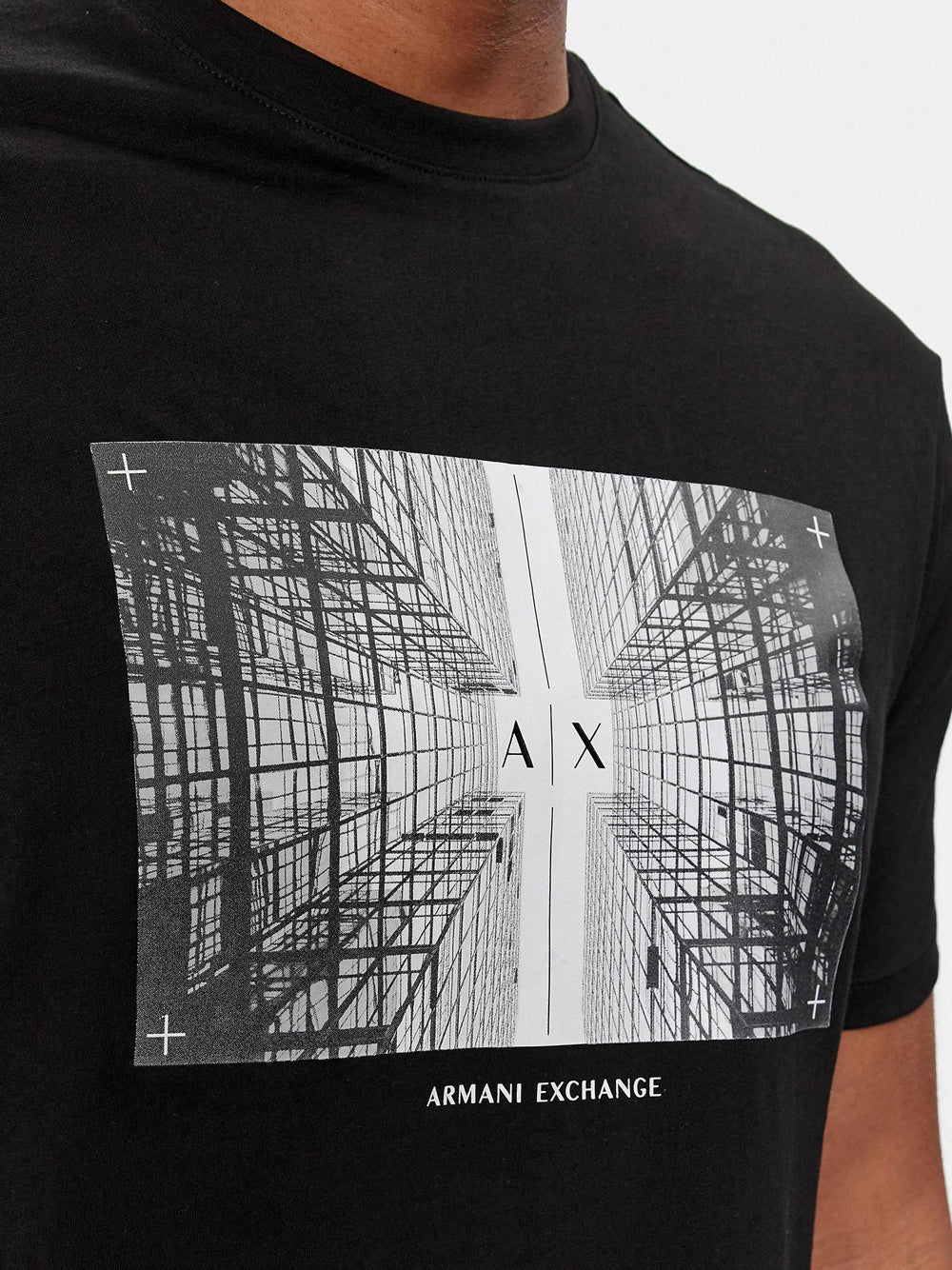 T-shirt Armani Exchange da Uomo - Nero