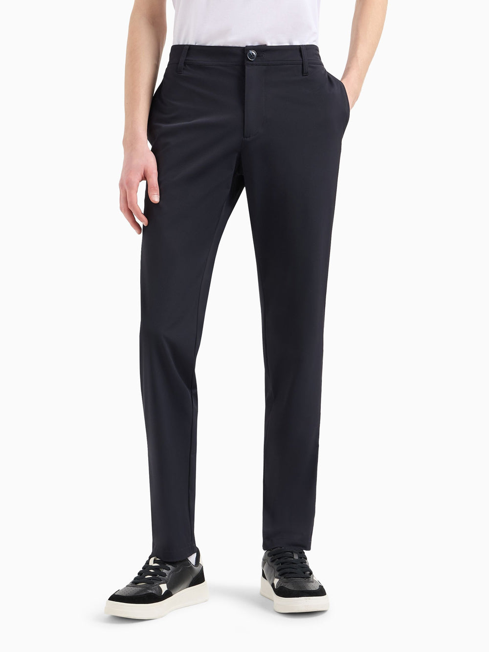 Pantalone Slim Armani Exchange da Uomo - Blu