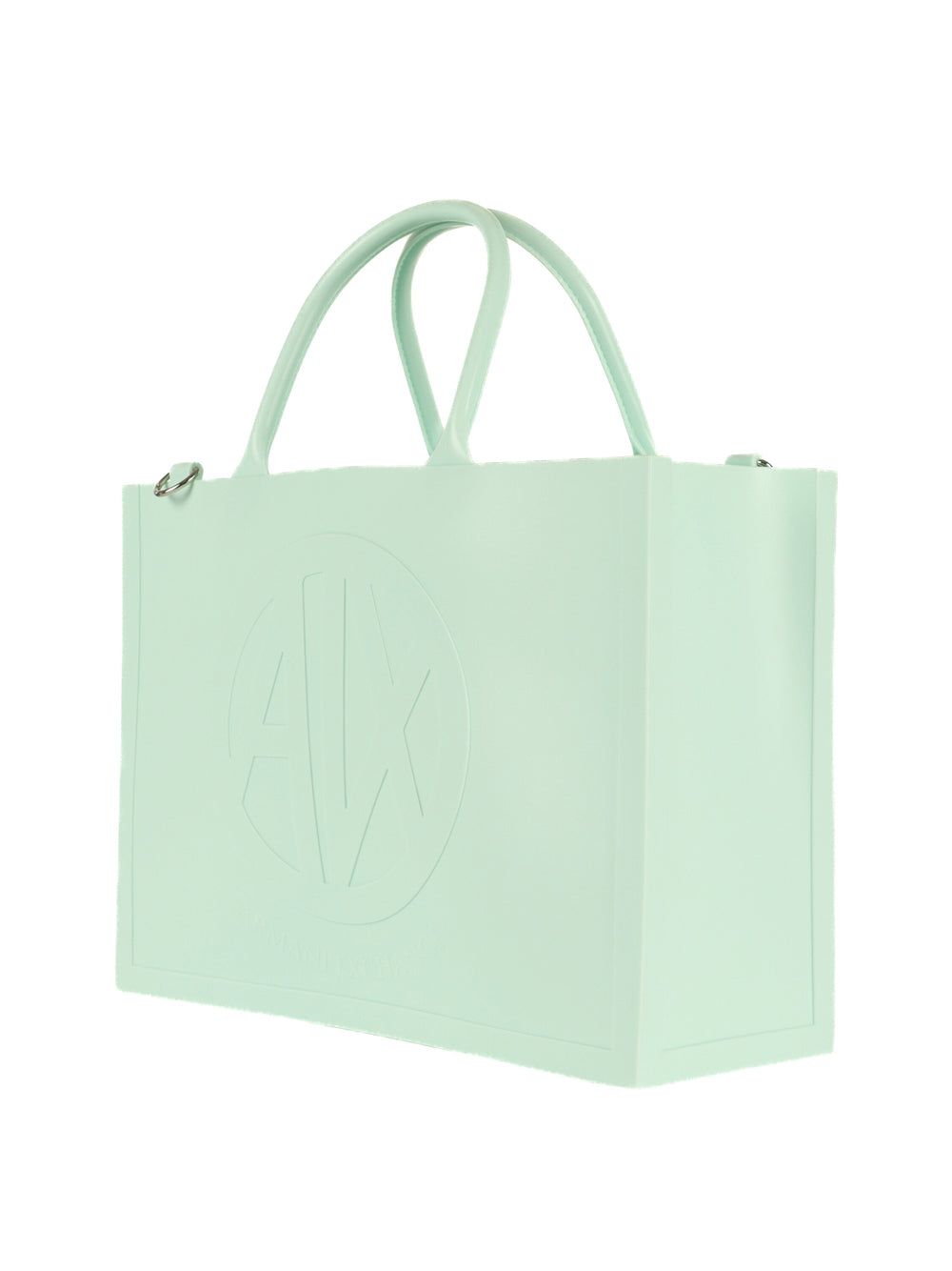 Borsa a Mano Armani Exchange da Donna - Verde