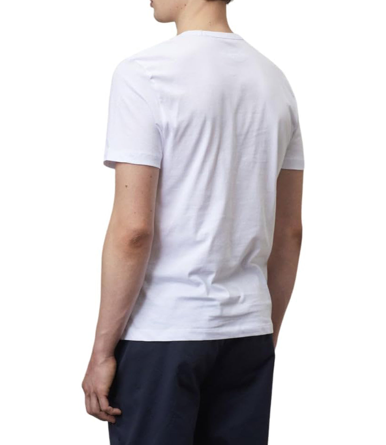 Blauer T-shirt Uomo Mod. BLUH02143 4547 100 White Bianco