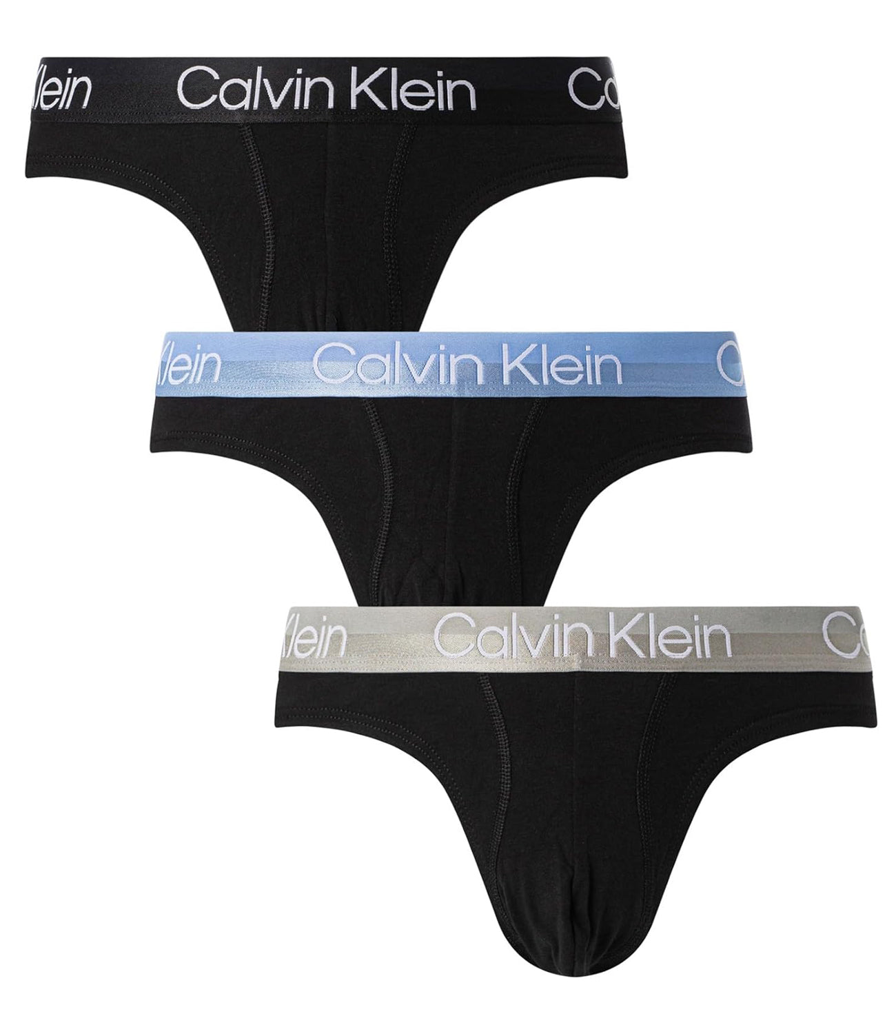 Calvin Klein Slip Uomo Mod. 000NB2969A 3PACK MCJ Multicolor Multicolore