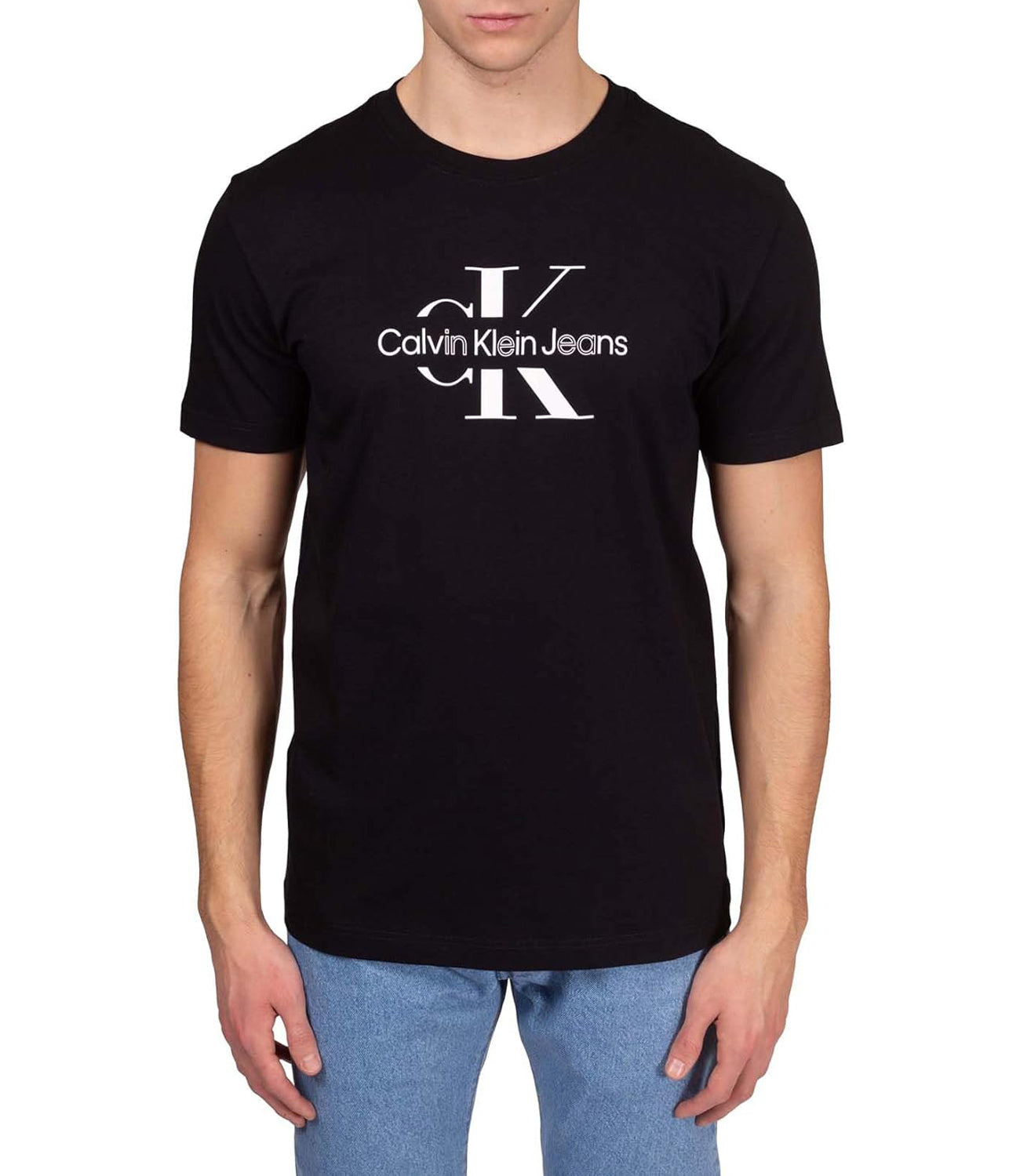 Calvin Klein Calvin Klein Jeans T-shirt Uomo Mod. J30J325190 BEH Black Nero