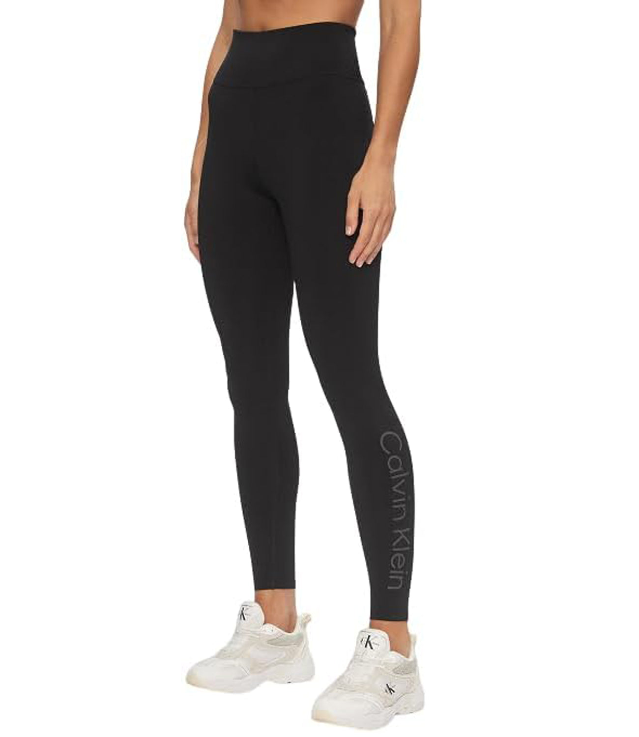 Calvin Klein Calvin Klein Leggings Donna Mod. 00GWS4L636 BAE Black Nero