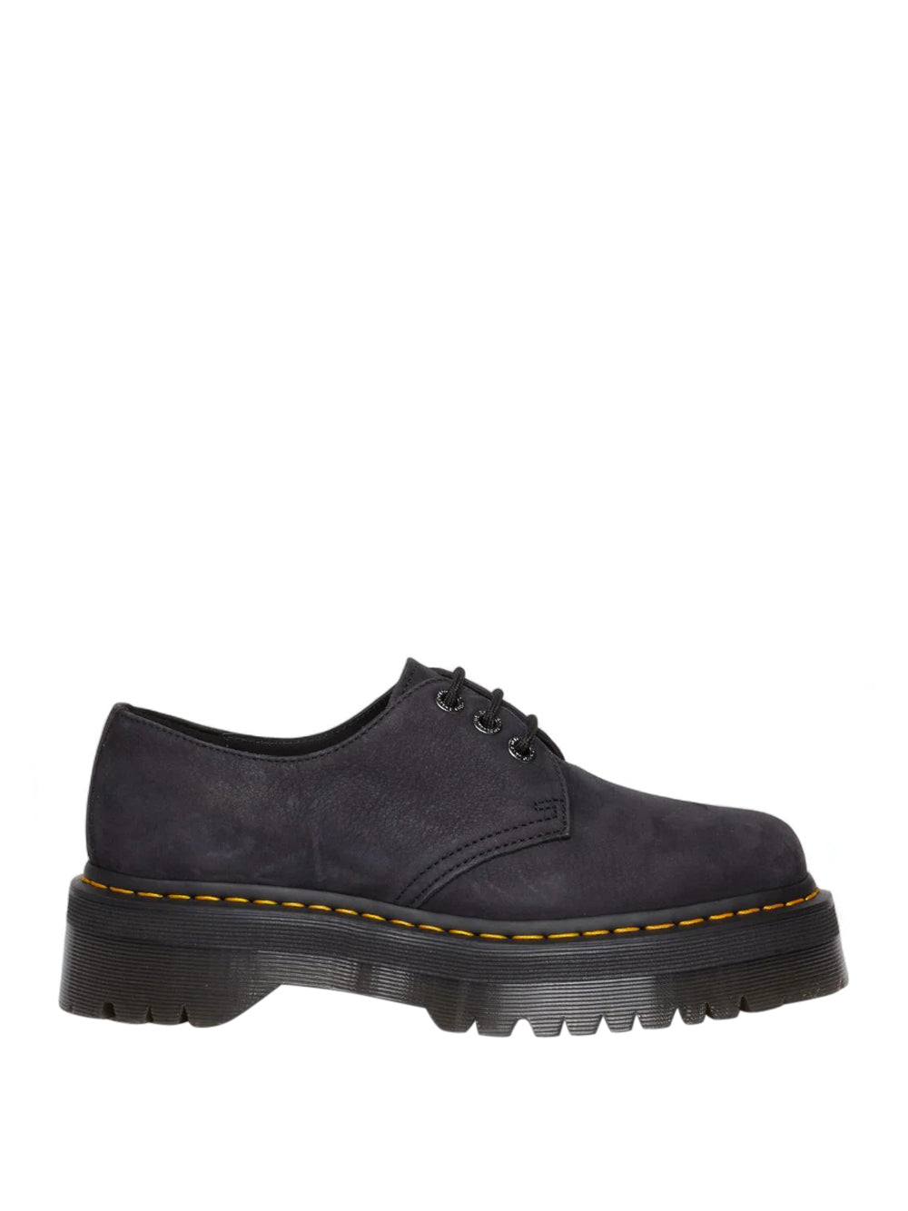 Scarpa Stringata Dr. Martens 1461 Quad da Donna - Grigio