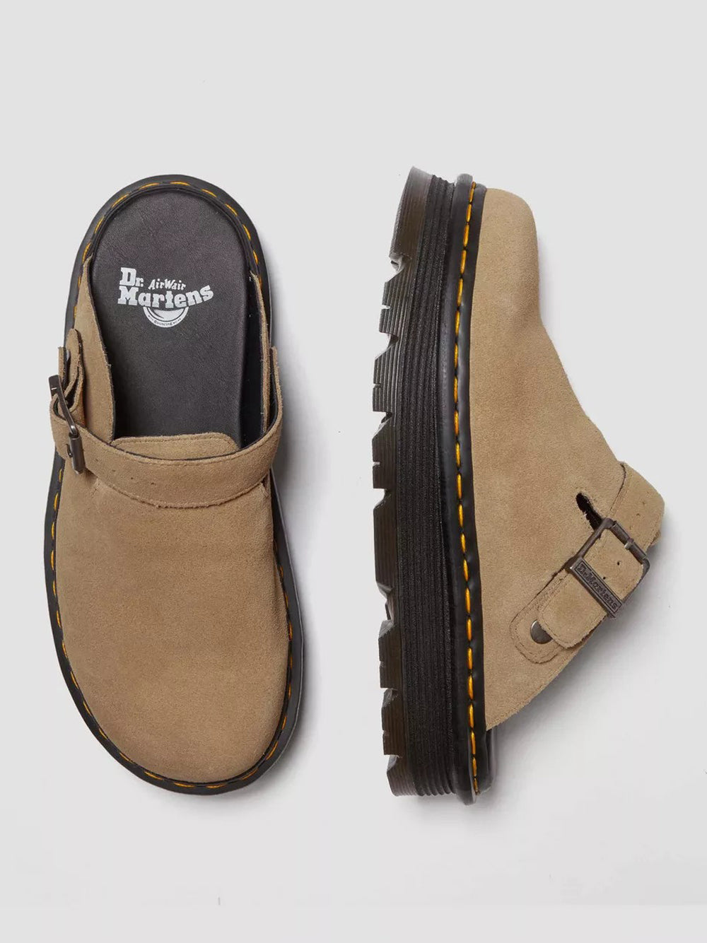 Sandalo Dr. Martens Zebzag Mule Unisex - Beige