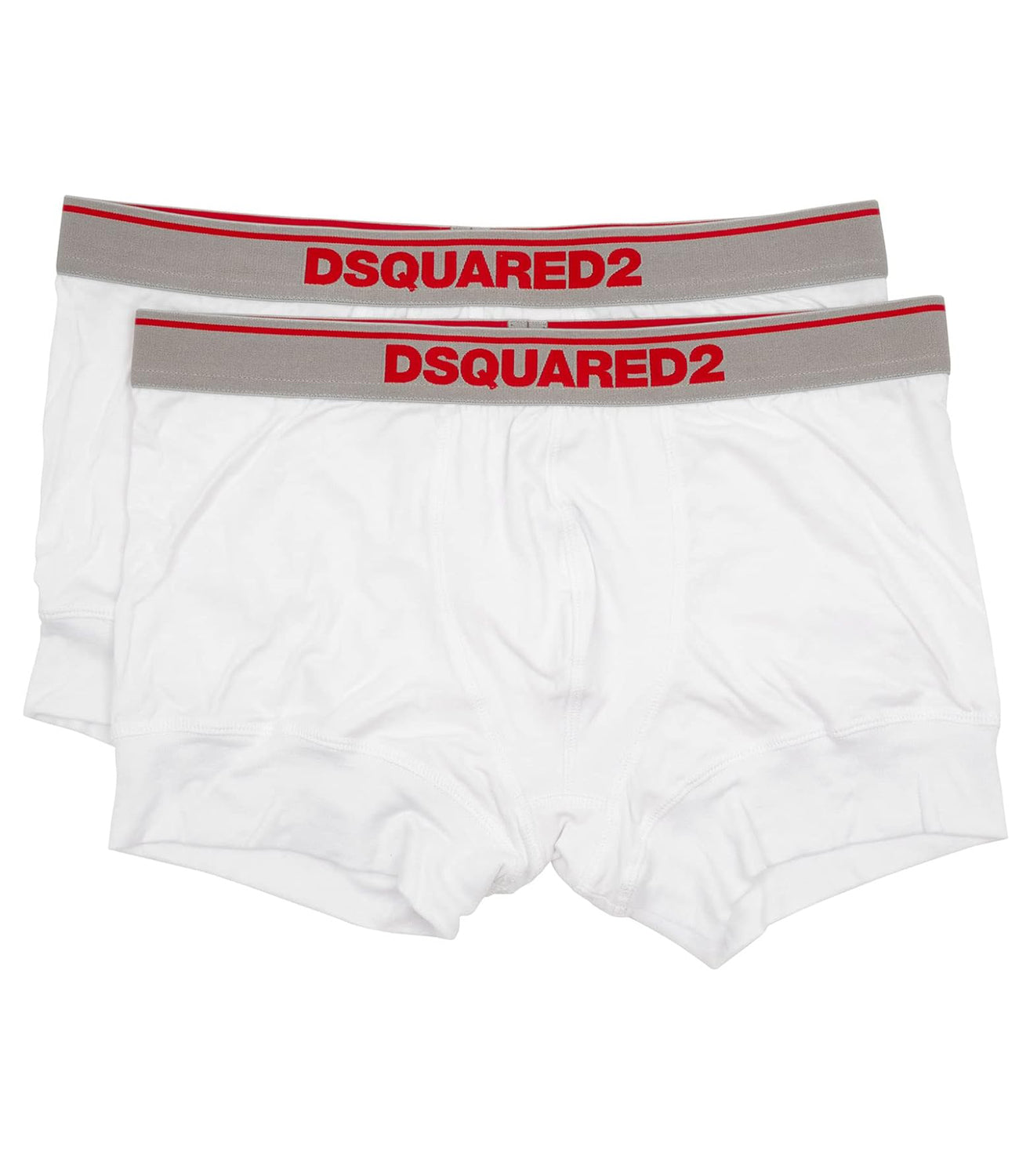 Dsquared2 Boxer Uomo Mod. DCXF5005 2PACK 100 White Bianco