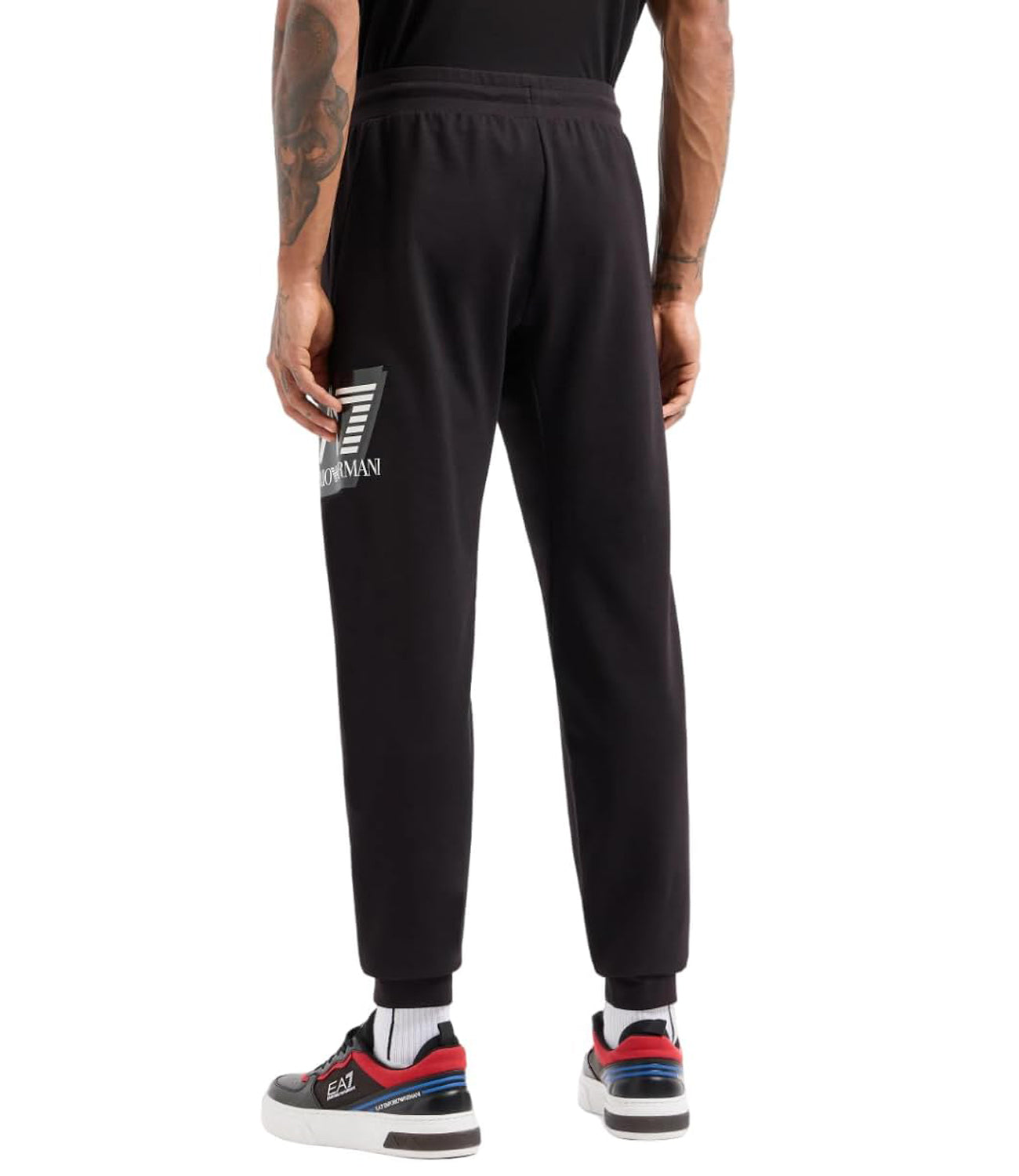 Ea7 Emporio Armani Pantalone joggers Uomo Mod. 3DPP73 PJ05Z 1200 BLACK Nero
