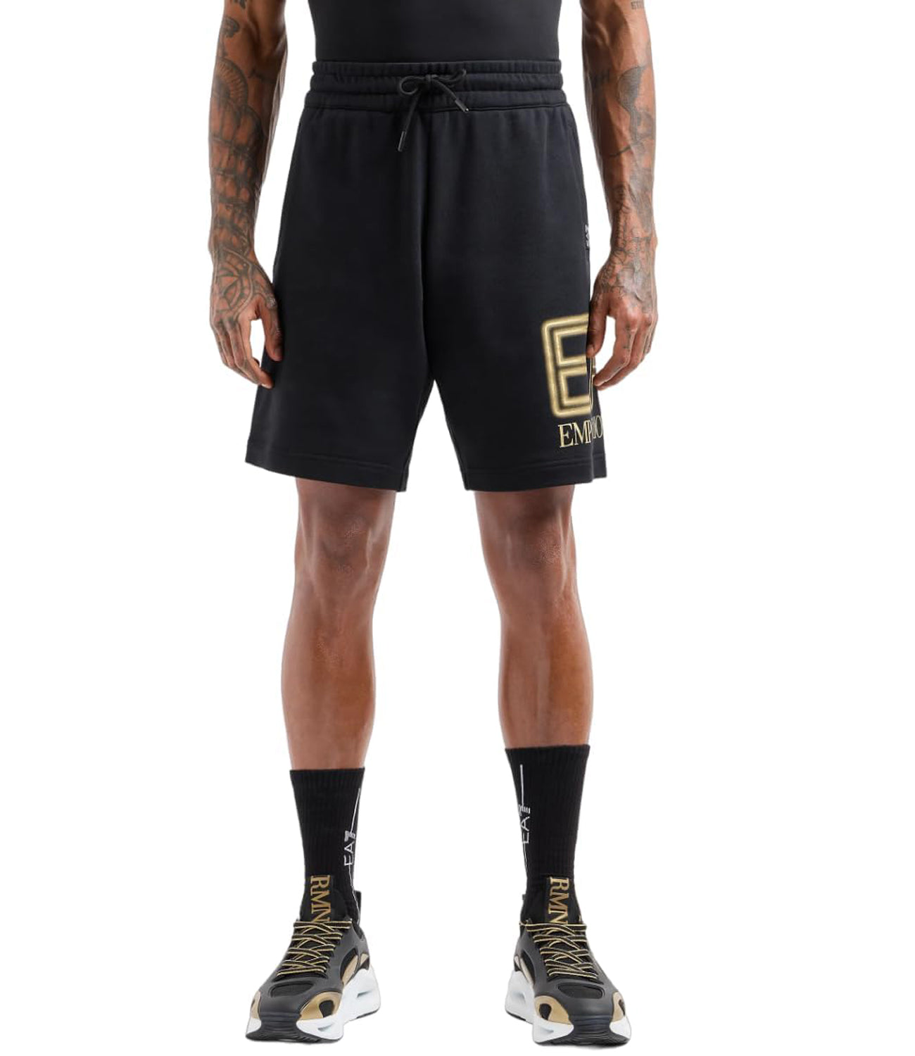 Ea7 Emporio Armani Bermuda Uomo Mod. 3DPS76 PJSHZ 0208 Black Nero