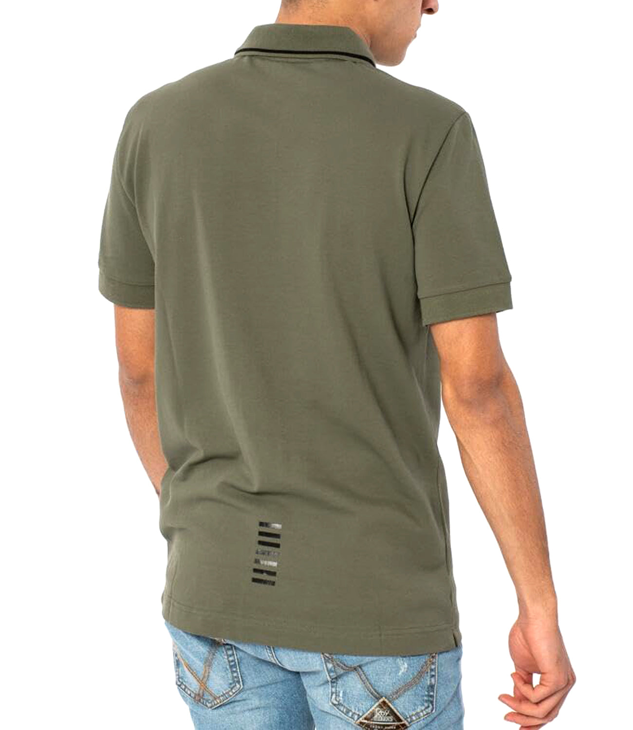 EA7 Polo Manica Corta Uomo Mod. 8NPF06 PJ04Z 1846 Verde