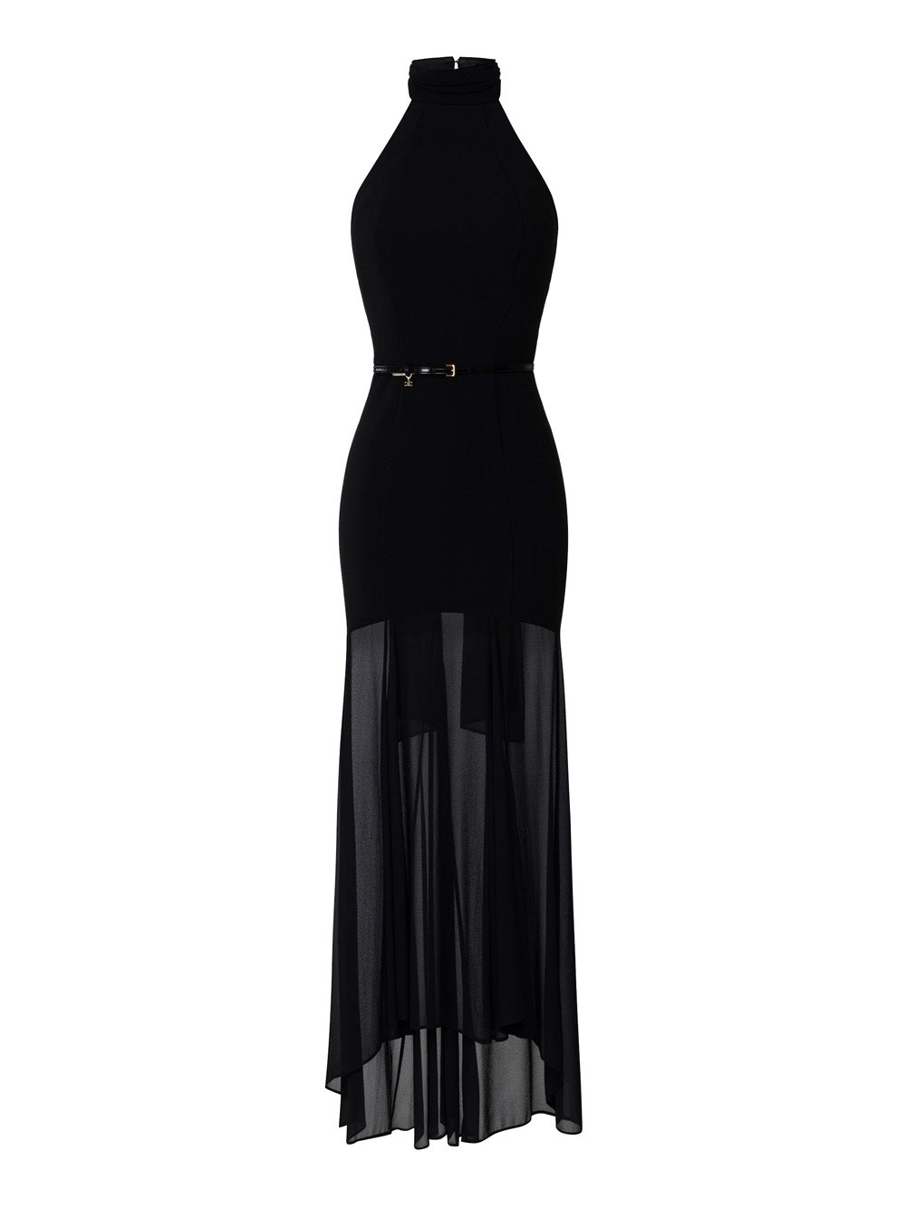 Vestito Longuette Elisabetta Franchi da Donna - Nero