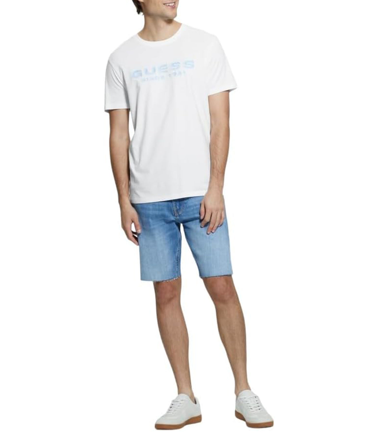 Guess T-shirt Uomo Mod. M4GI61 J1314 G011 White Bianco