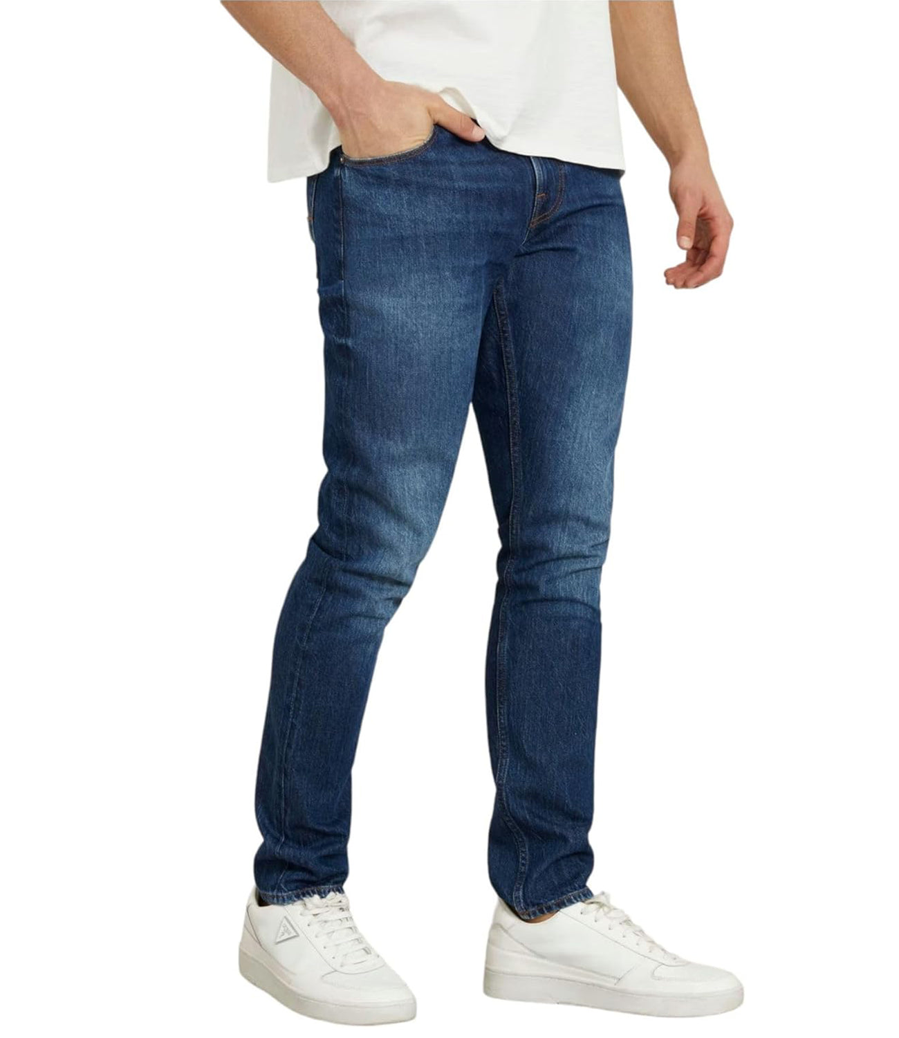 Guess Jeans Uomo Mod. M4RA27 D58M4 THTA Denim Blu