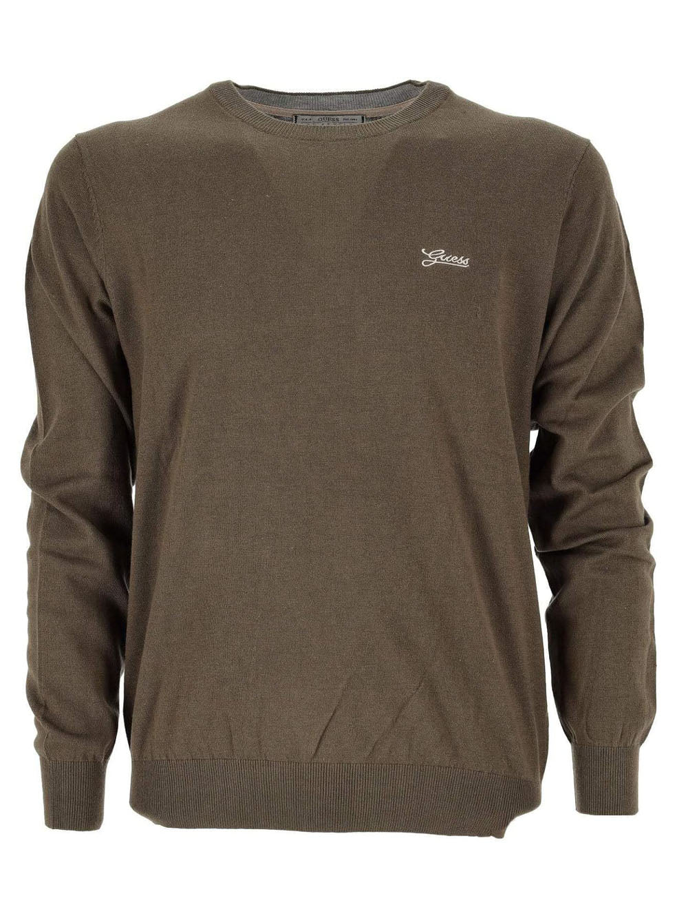 Guess Maglione Girocollo Uomo Mod. M4RR05 Z33R1 G896 Militare Verde