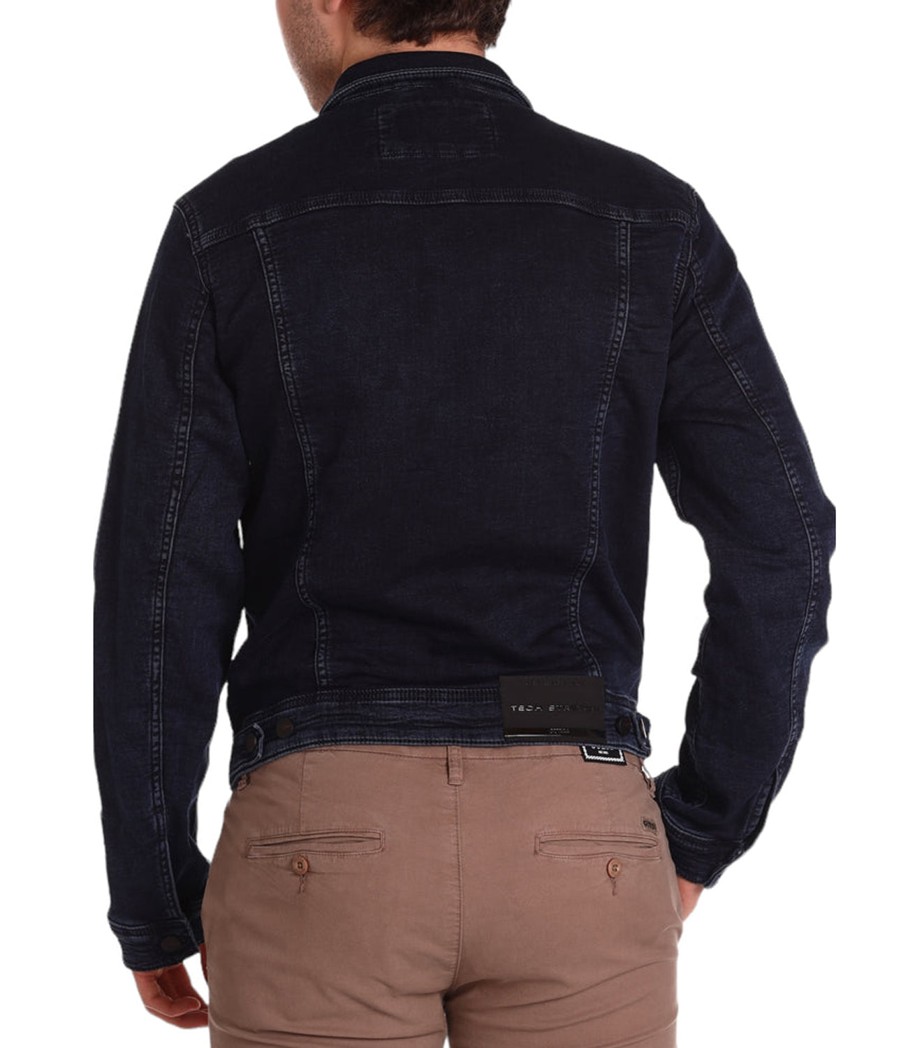 Guess Giubbino Uomo Mod. M4RXN1 D58P1 0SAK Denim Blu