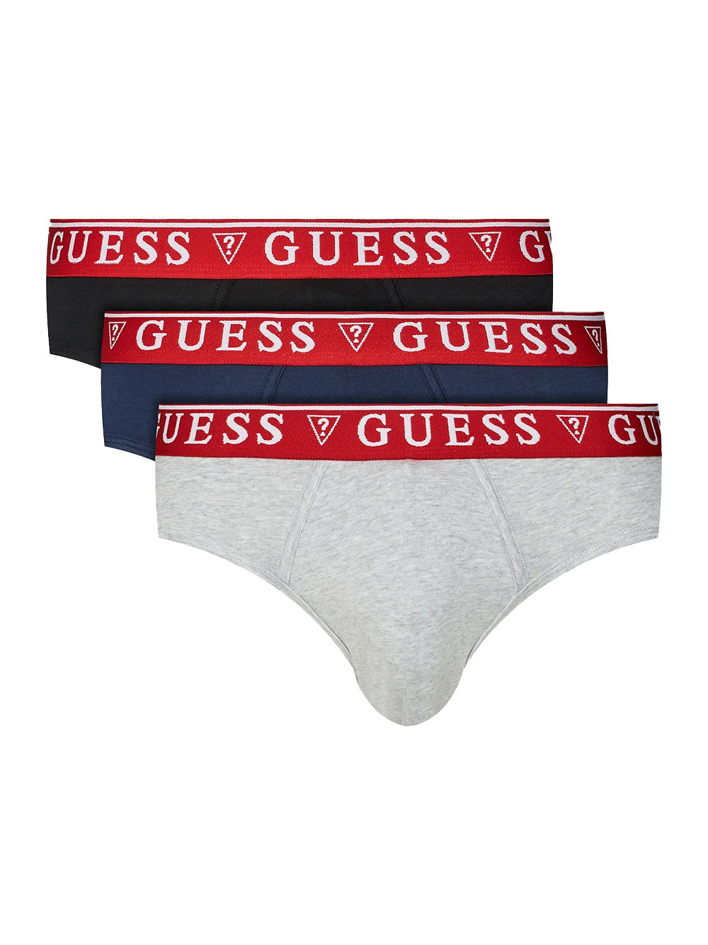 Slip Guess Brian Hero 3Pack da Uomo - Multicolore