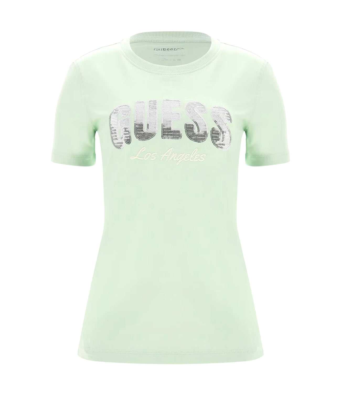 Guess T-shirt Donna Mod. W4GI31 I3Z14 A82R Acqua Verde