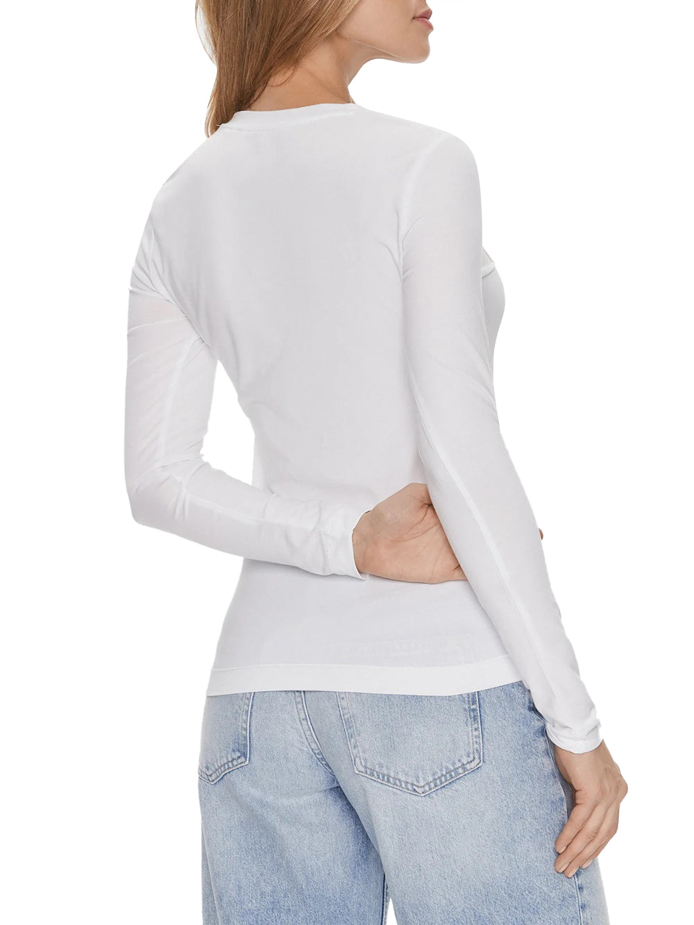 Guess T-shitr ml Donna Mod. W4RI76 J1314 G011 White Bianco