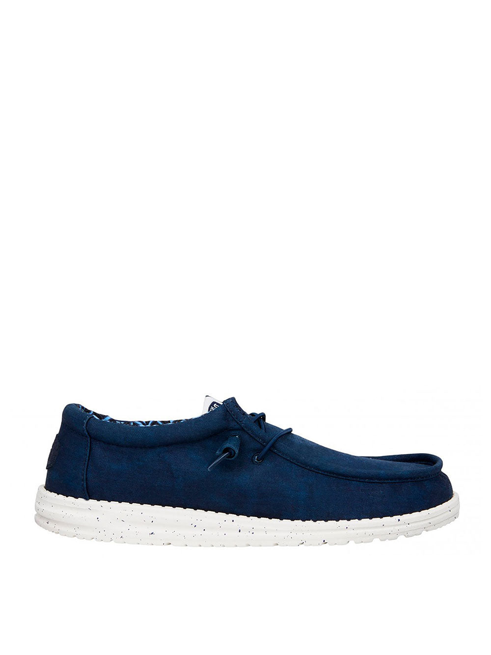 Slip On Hey Dude Wally Canvas da Uomo - Blu