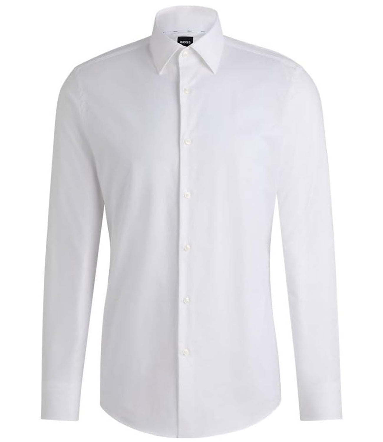 Hugo Boss Camicia Uomo Mod. 50512899 H-HANK-KENT-C1-214 10258928 01 100 White Bianco