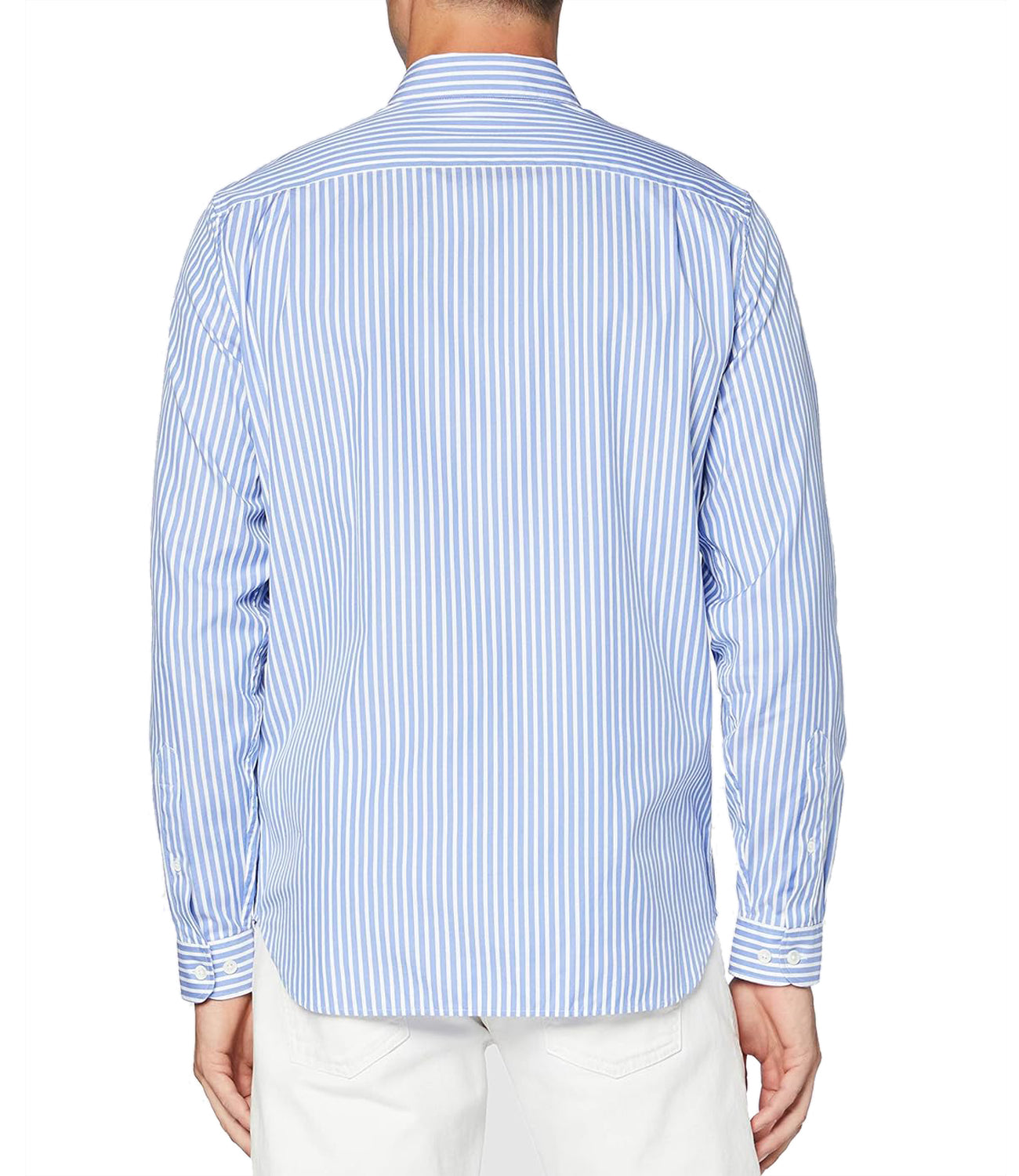 Lacoste Camicia m/l Uomo Mod. CH2936 POPELIN F6ZRIGA Celeste Blu