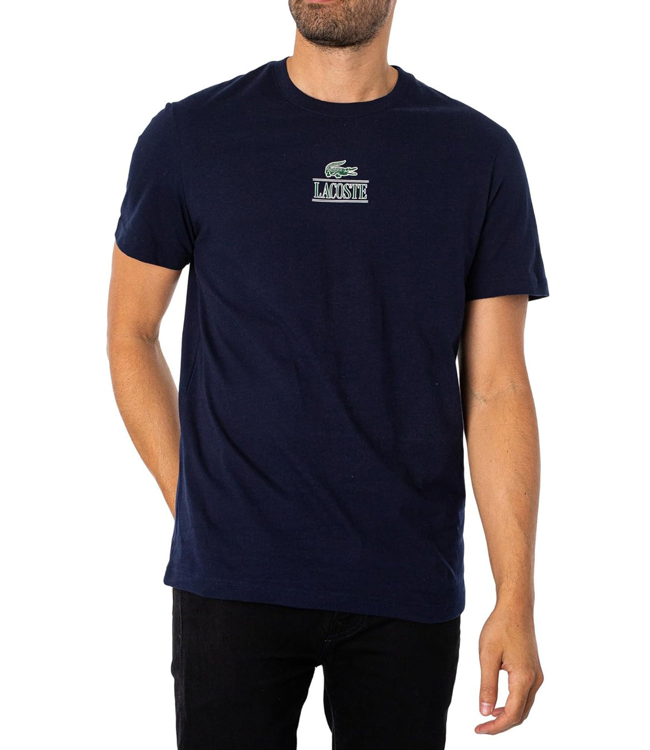 Lacoste T-shirt Uomo Mod. TH1147 166 Blu