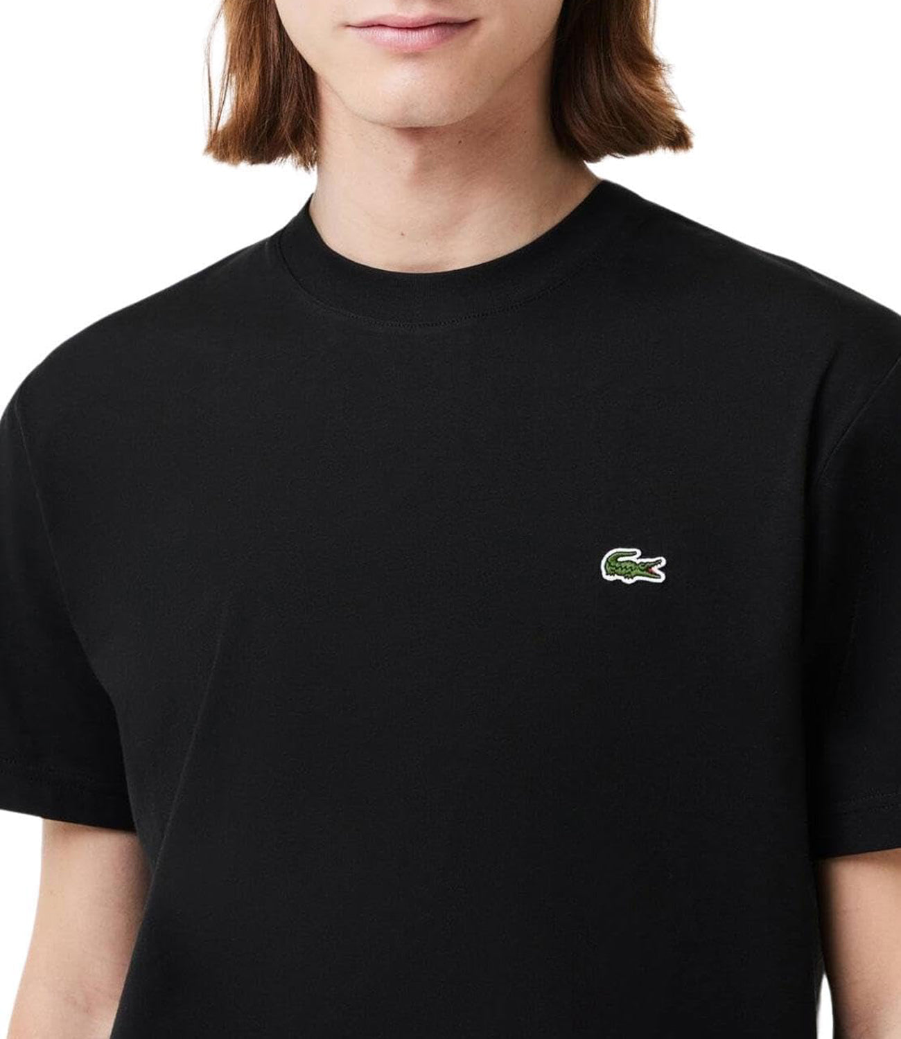 Lacoste T-shirt Uomo Mod. TH7318 031 Black Nero