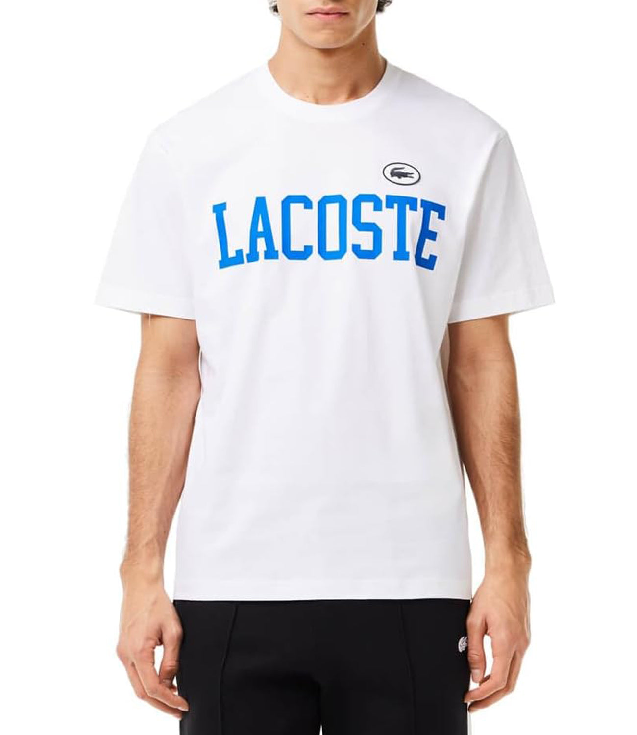 Lacoste T-shirt Uomo Mod. TH7411 001 White Bianco