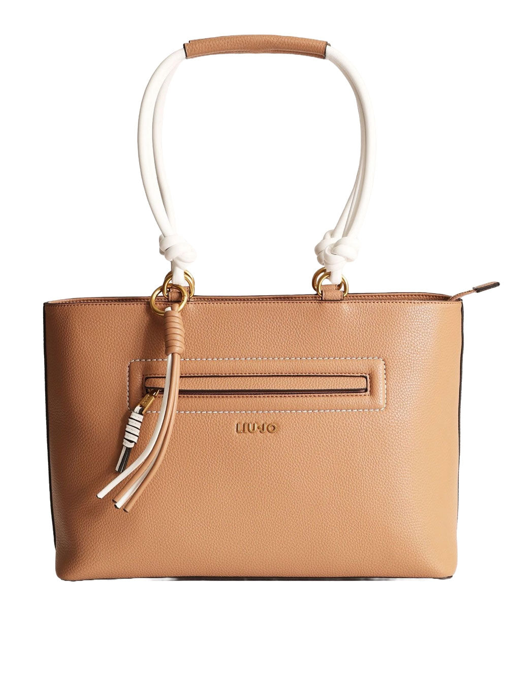 Borsa a Spalla Liu Jo Ecs L Tote da Donna - Marrone