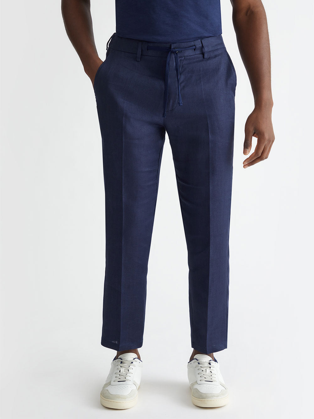 Pantalone Chino Liu Jo Regular Pantlinbone da Uomo - Blu