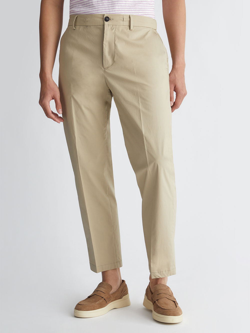 Pantalone Chino Liu Jo Regular Denvertela da Uomo - Beige