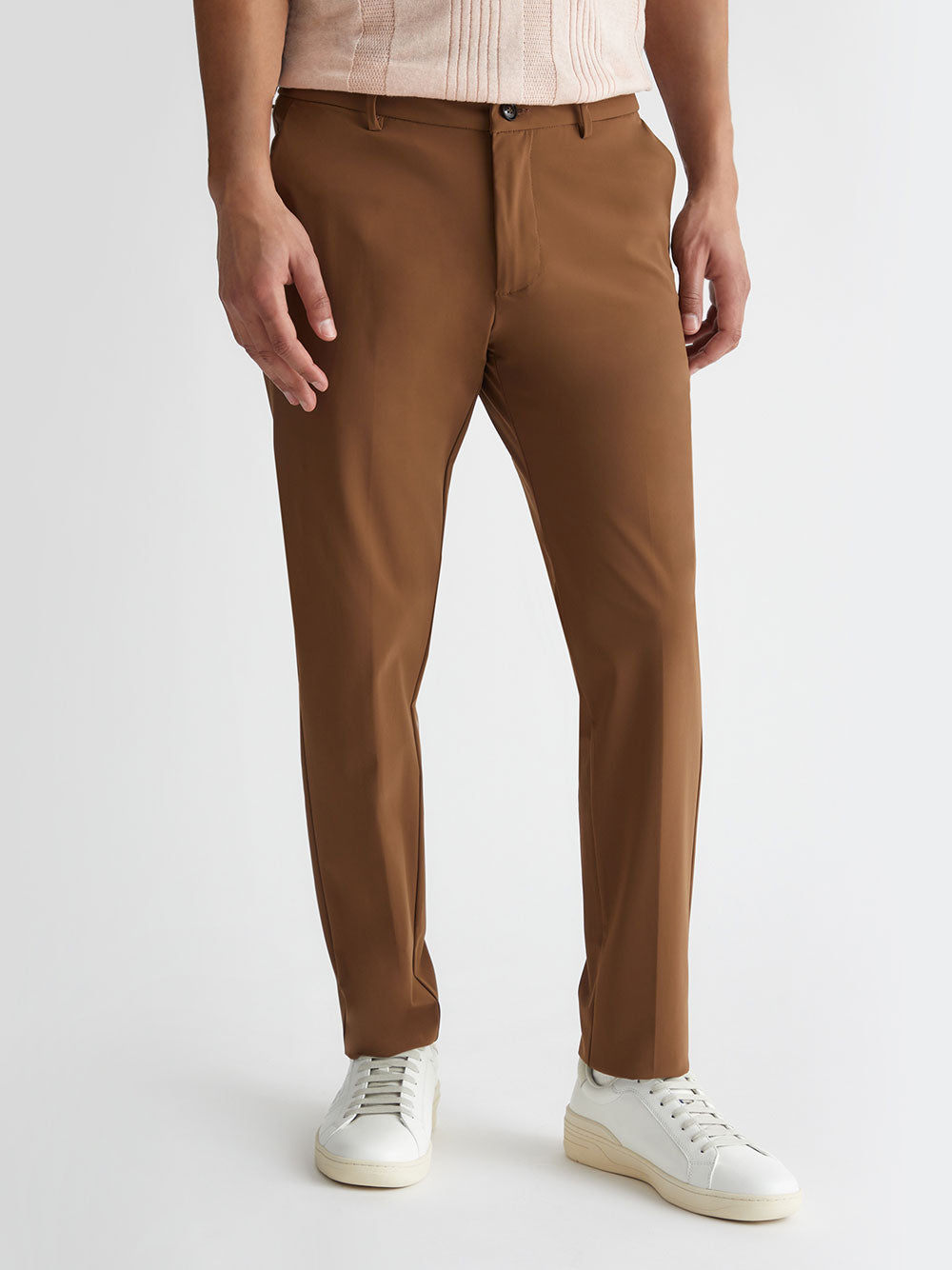Pantalone Chino Liu Jo Slim Bistretch Pantlycra da Uomo - Marrone