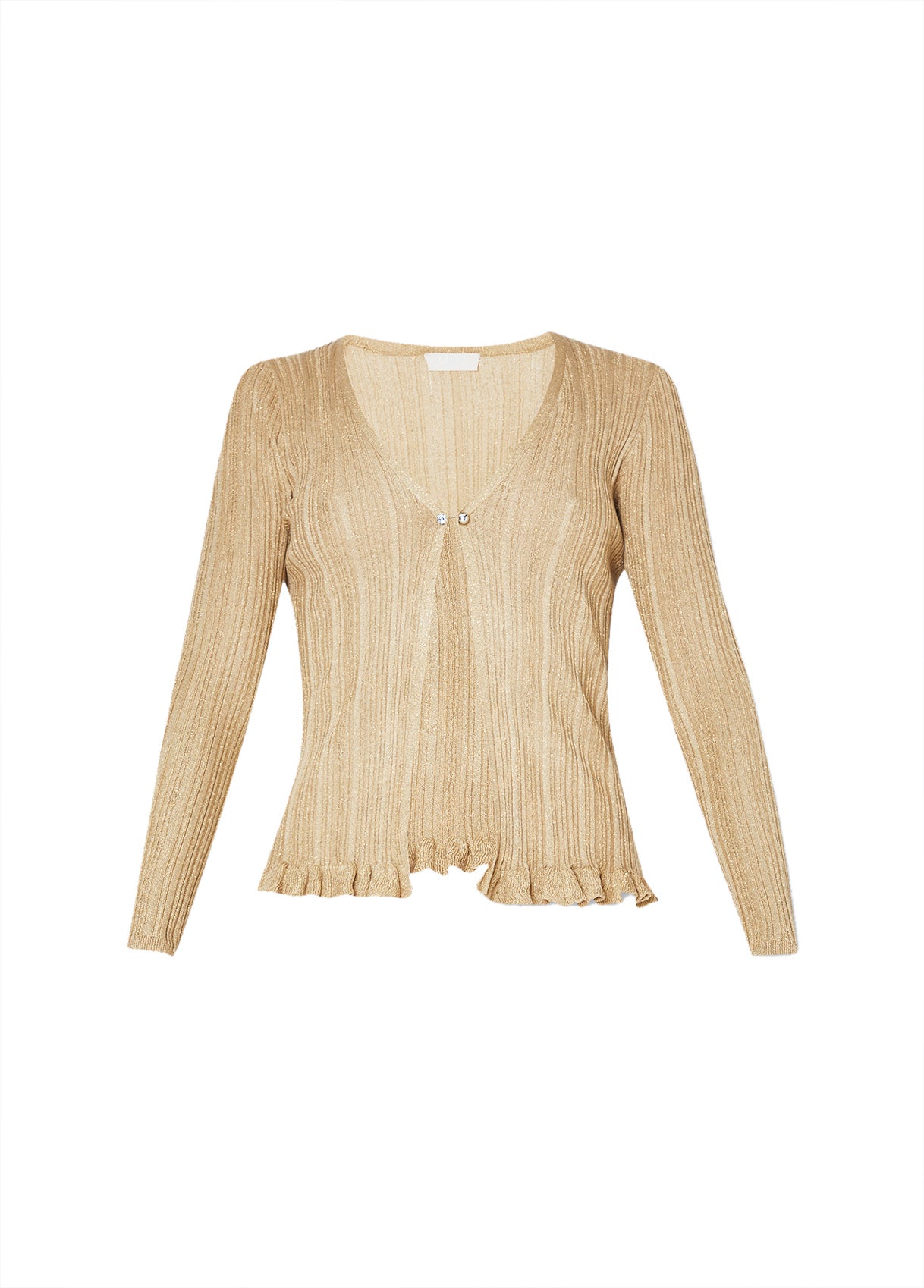 Liu Jo Cardigan Donna Mod. MA4003 MS64J A3903 GOLD Oro