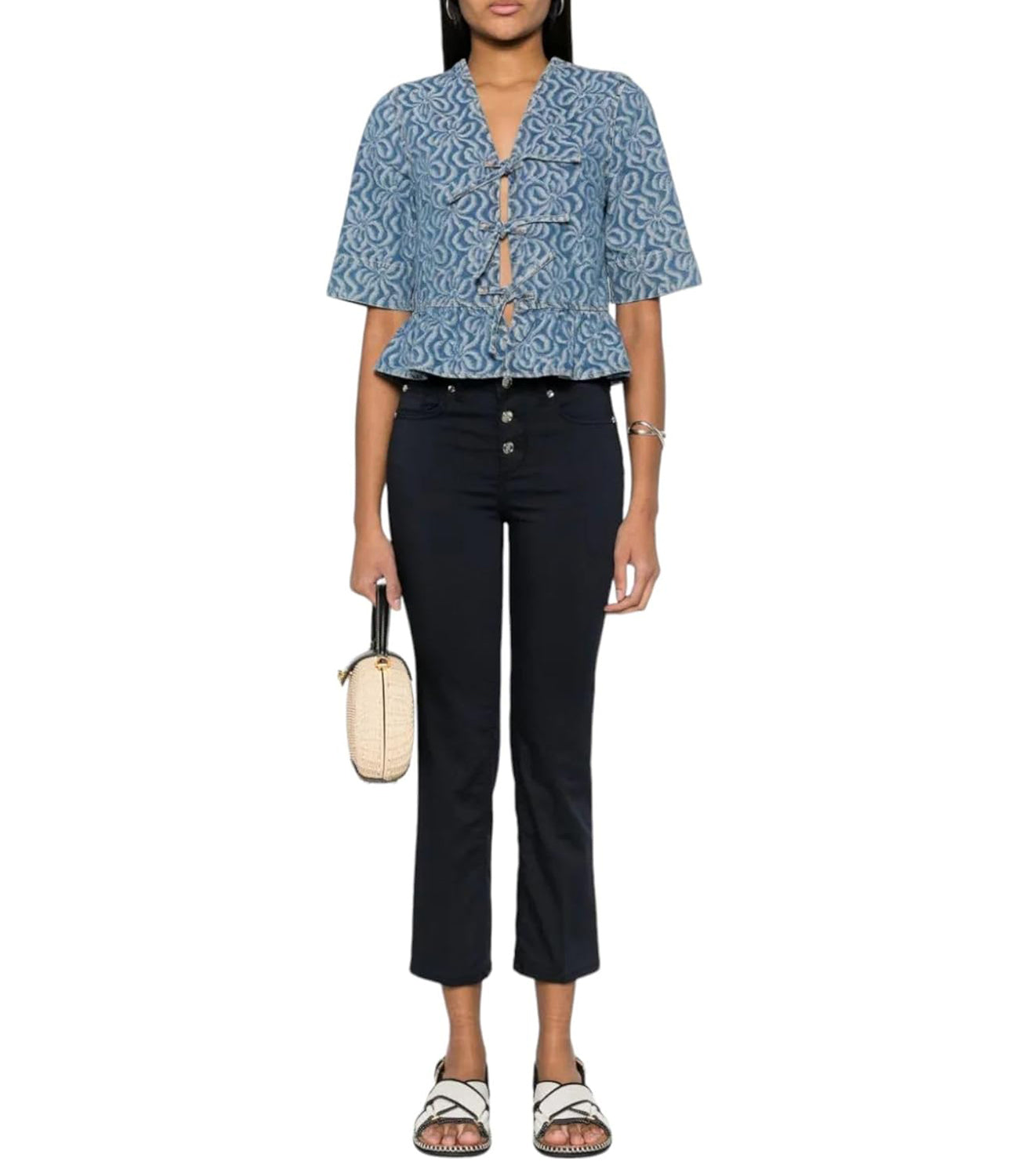 Liu Jo Pantalone Donna Mod. MA4292 T7144 22222 Black Nero