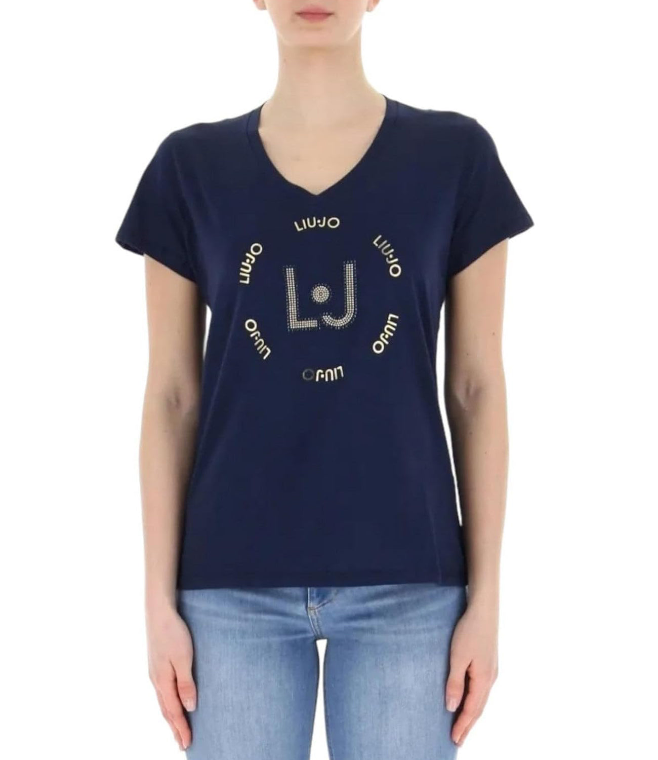 Liu Jo Liu Jo T-shirt Donna Mod. TA4137 J6040 N9126 Blu