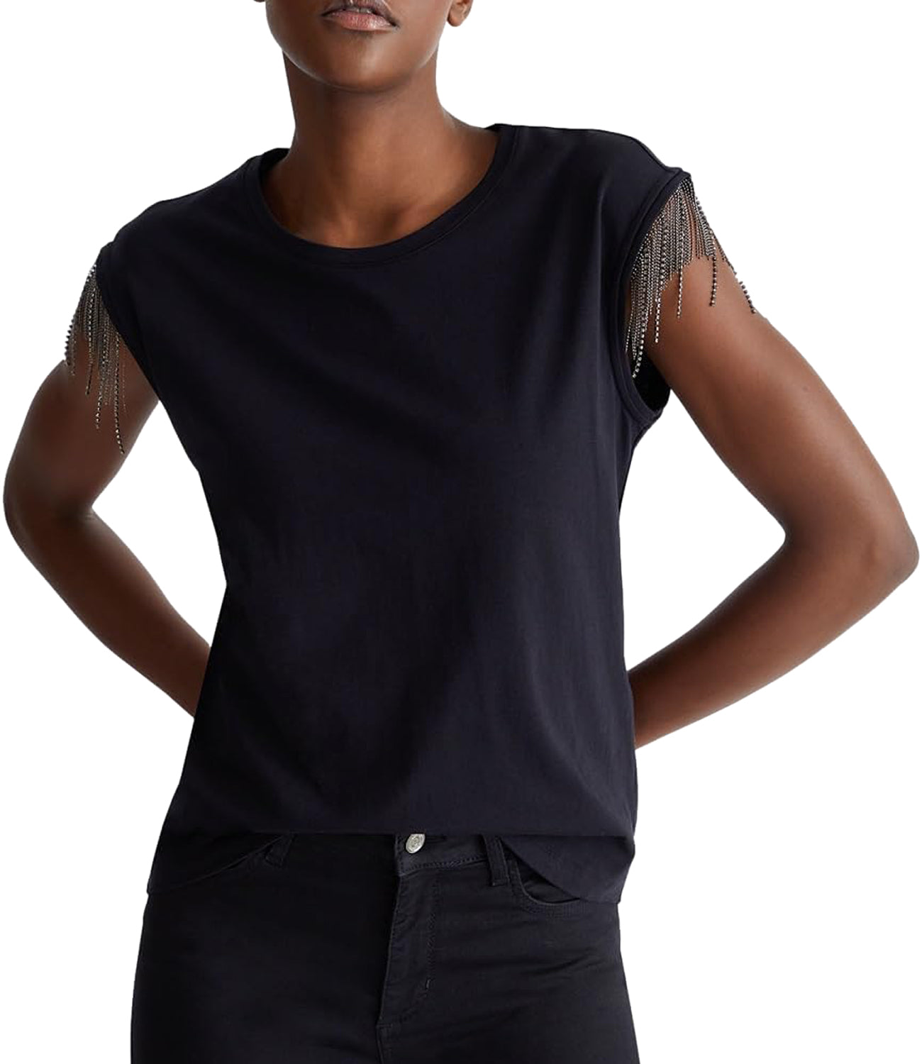 Liu Jo T-shirt Donna Mod. WA4016 J5003 Q9997 BLACK Nero