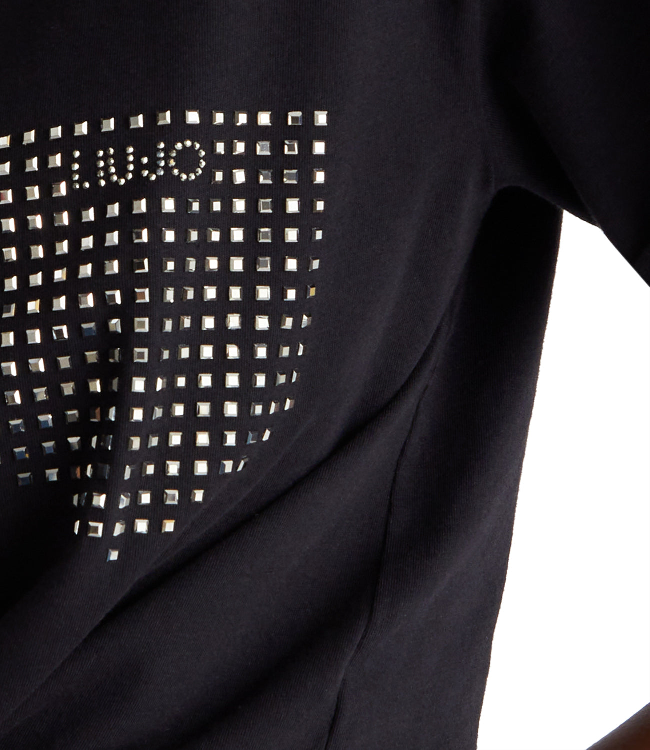 Liu Jo T-shirt Donna Mod. WA4050 J6308 Q9990 BLACK Nero