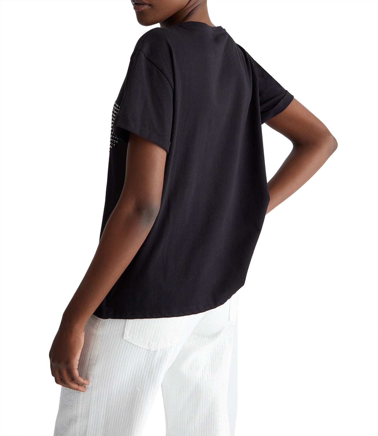 Liu Jo T-shirt Donna Mod. WA4050 J6308 Q9990 BLACK Nero