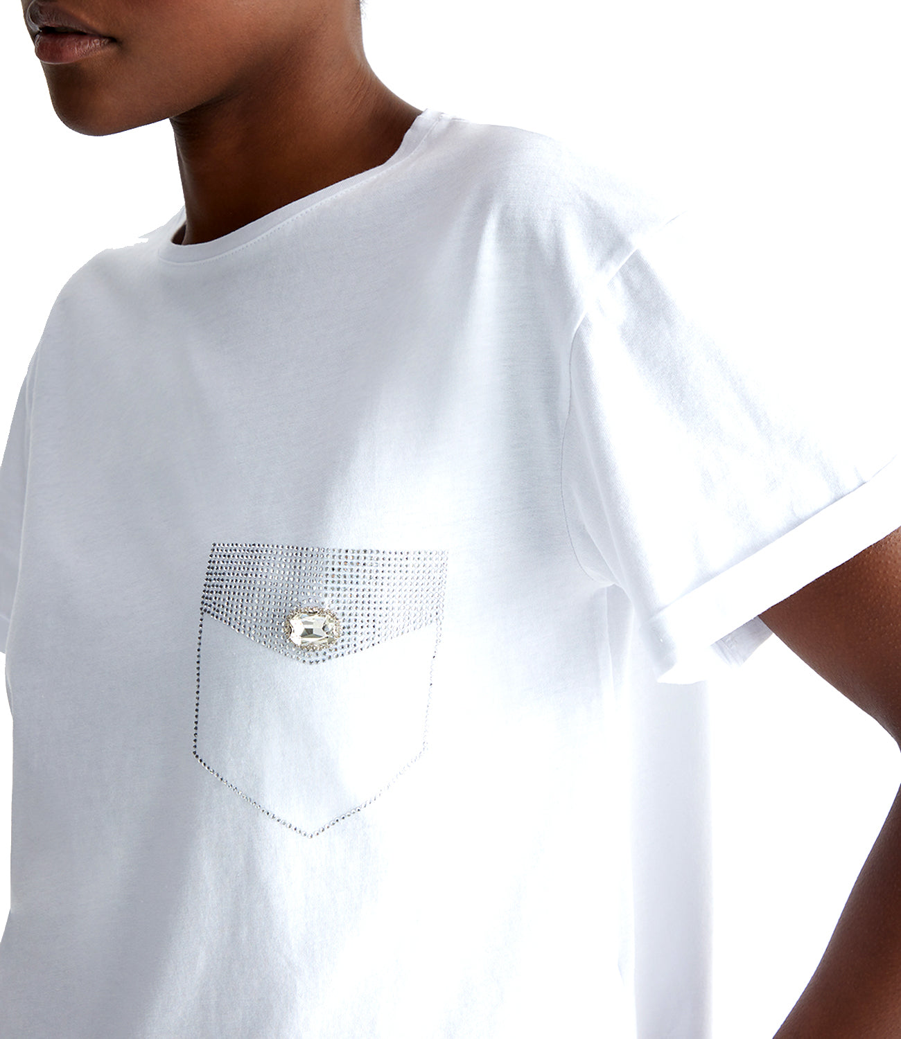 Liu Jo T-shirt Donna Mod. WA4050 J6308 Q9991 WHITE Bianco